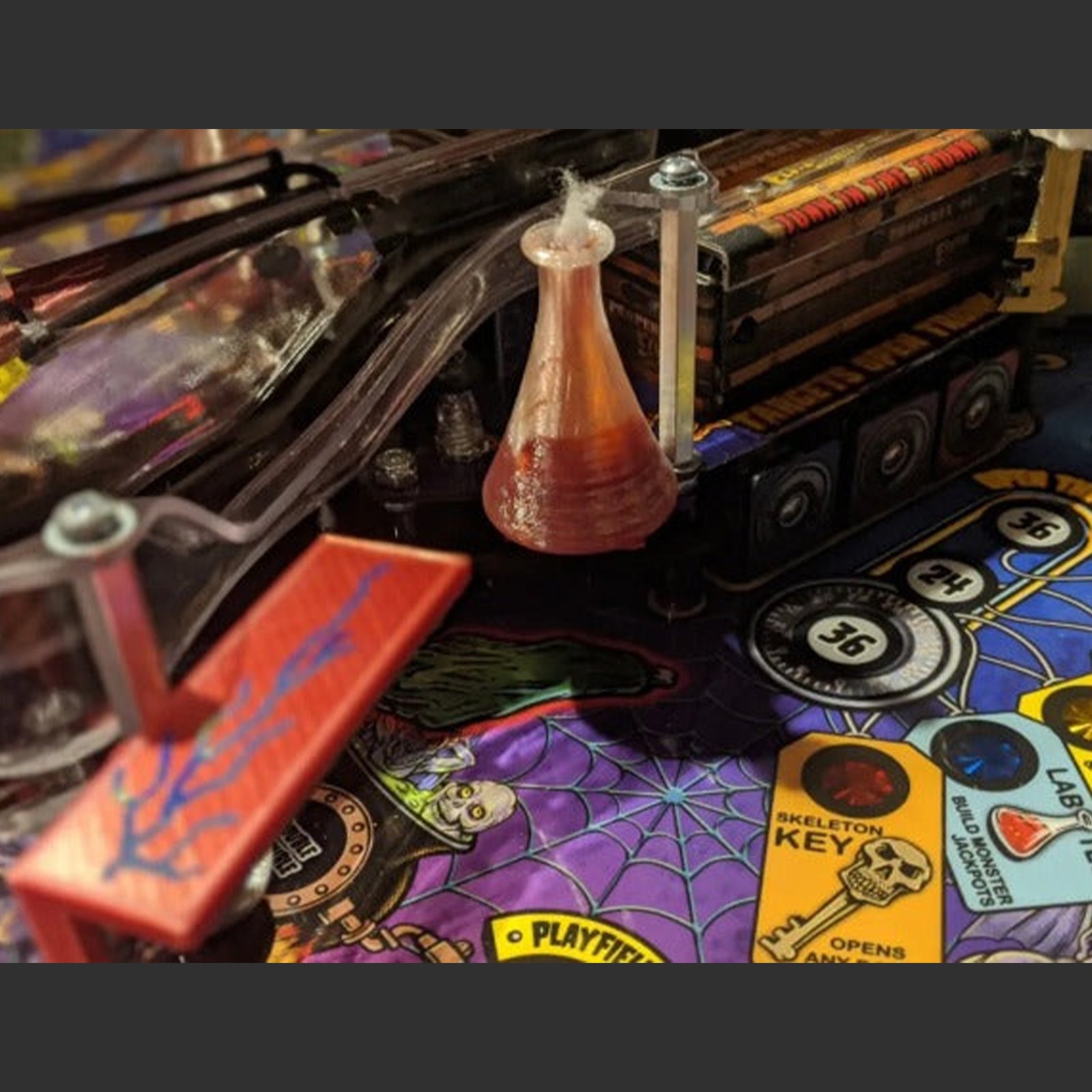 Nitro Pinball Sales Playfield Accessories Elvira's House of Horrors Pinball Beaker Mod