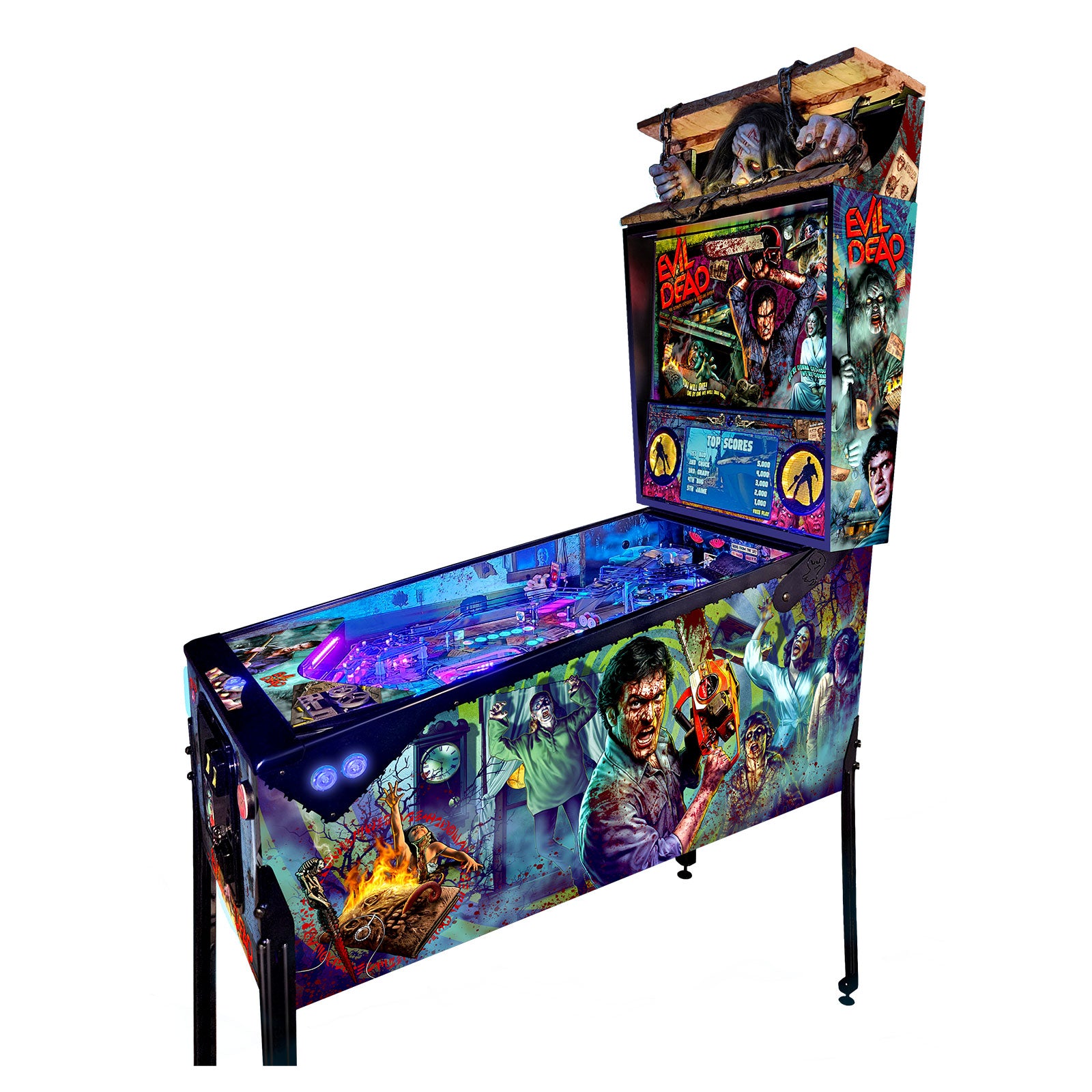 Nitro Pinball Sales Spooky Pinball Evil Dead Collector's Edition