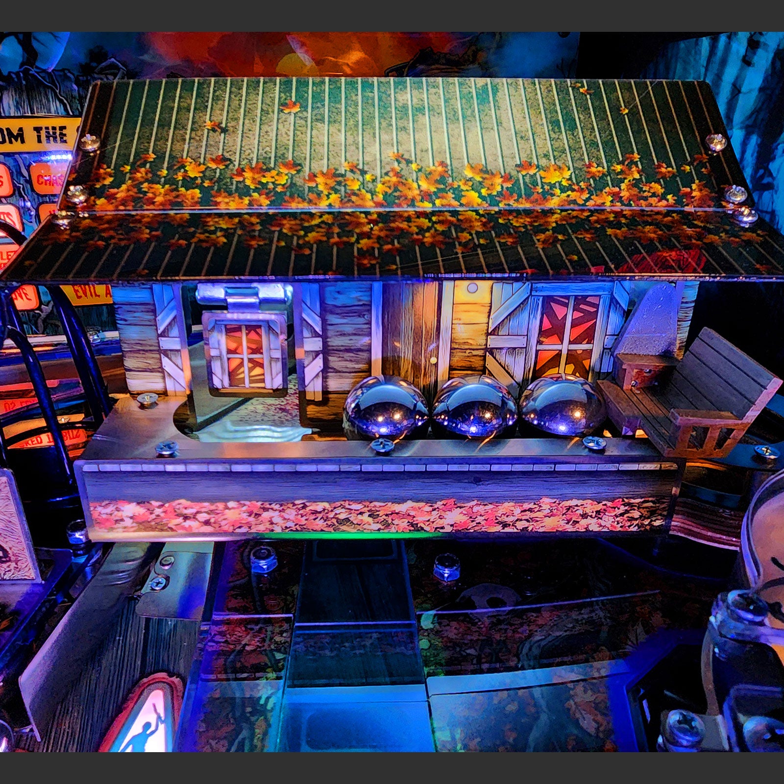 Nitro Pinball Sales Spooky Pinball Evil Dead Collector's Edition Cabin