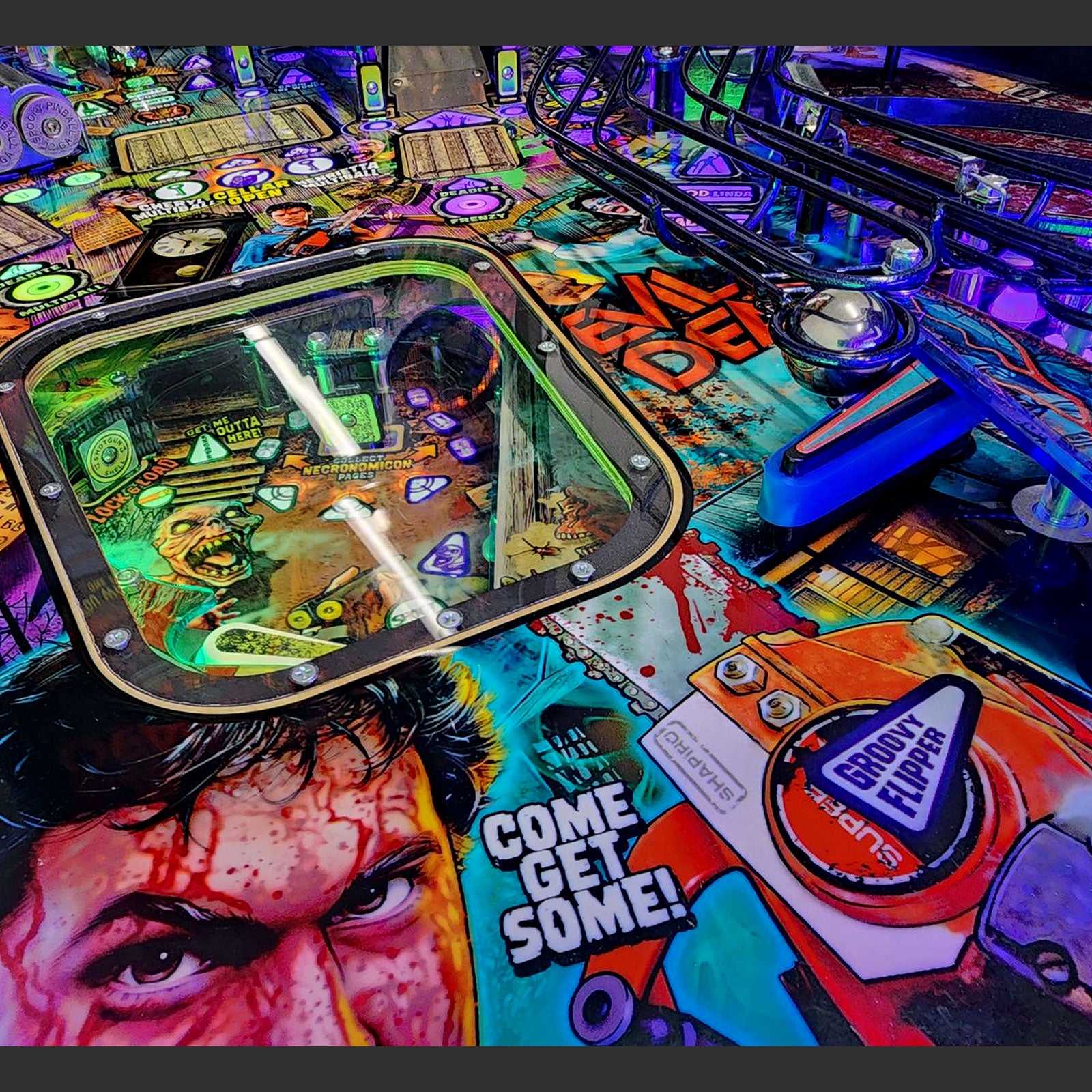 Nitro Pinball Sales Spooky Pinball Evil Dead Collector's Edition Flipper