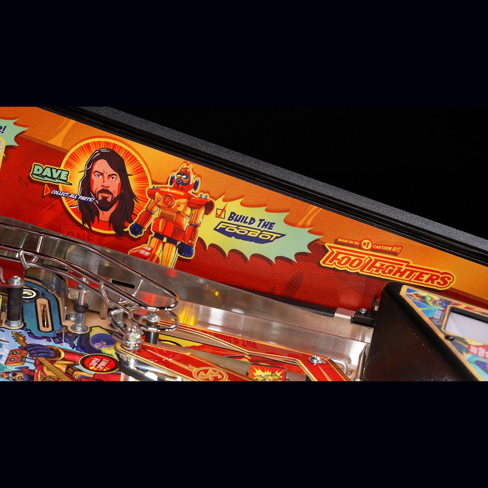 Nitro Pinball Sales Parts & Accessories FOO FIGHTERS INSIDE ART BLADES FOR PRO MODELS 