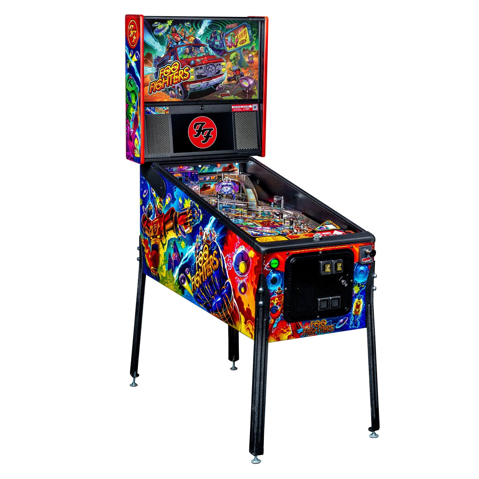 Nitro Pinball Sales Canada Stern Pinball Machine FOO FIGHTERS PRO