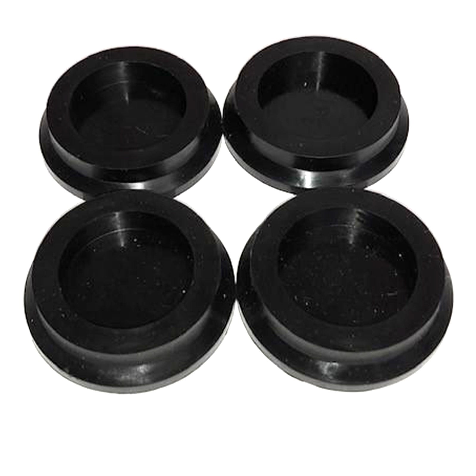 Nitro Pinball Sales Parts & Accessories Footies - Happy Feet™   Black Silicone Casters  - High Gloss (Set of 4)