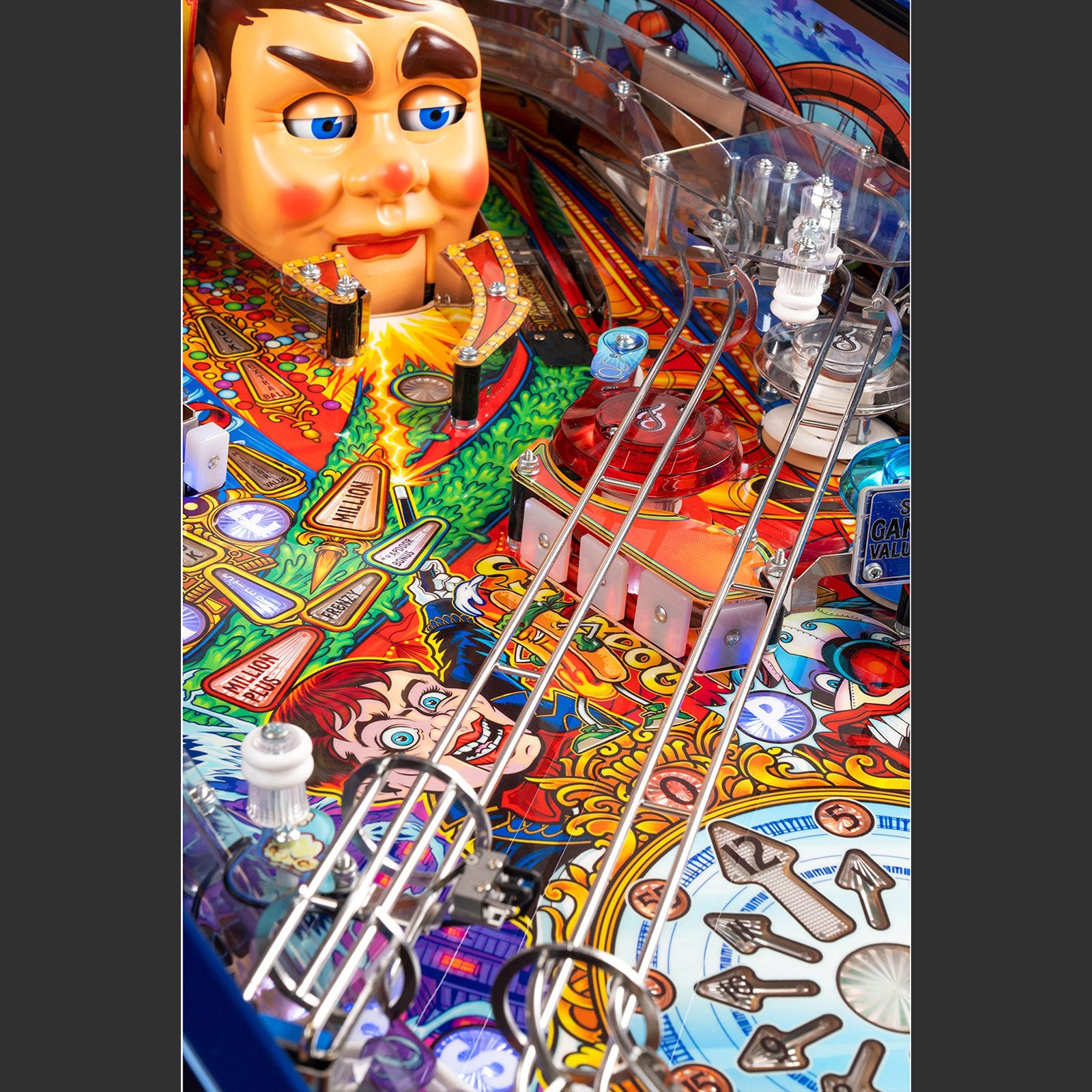 Nitro Pinball Sales Canada Pedretti Pinball Machine FunHouse Limited Edition Playfield