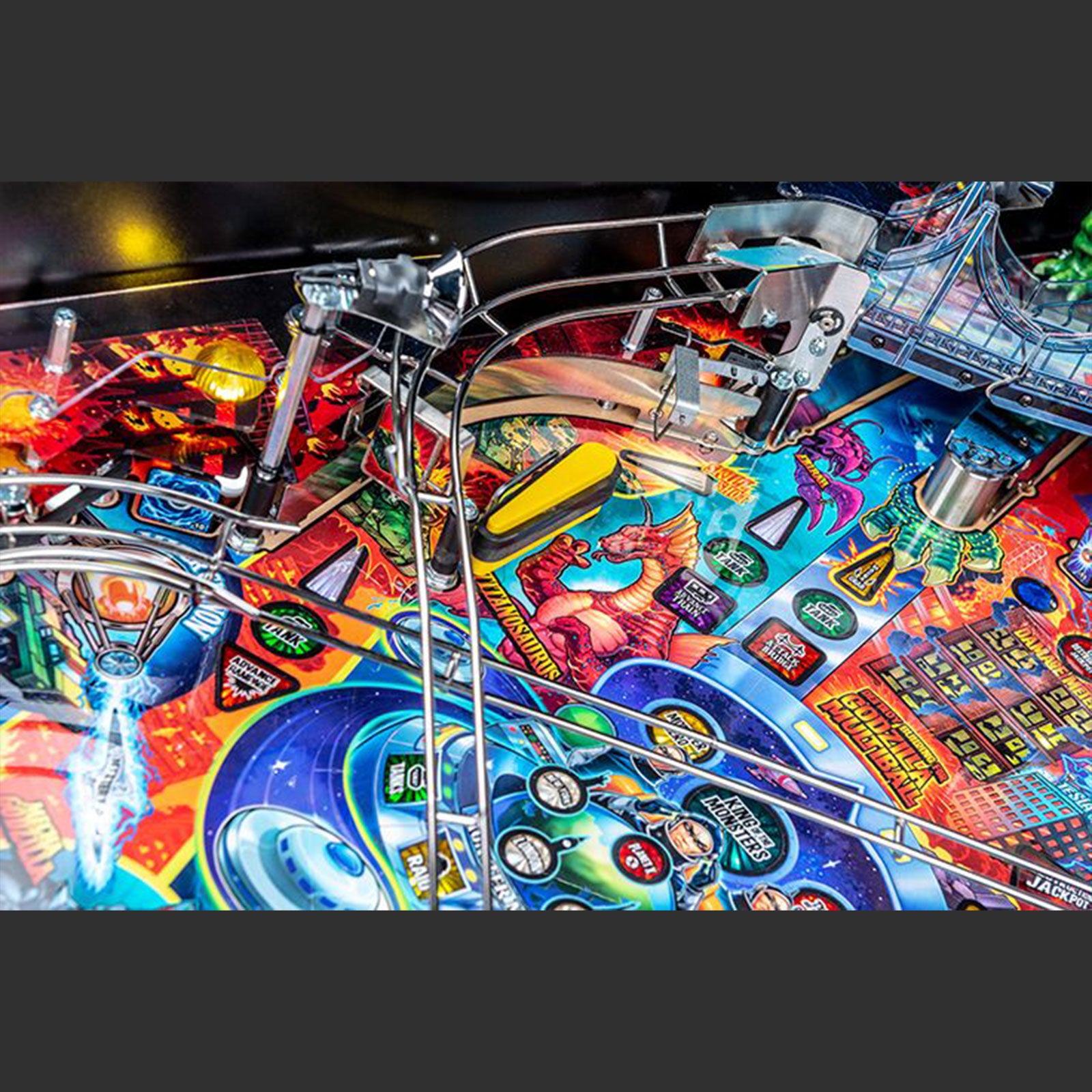 Nitro Pinball Sales Canada - Stern Pinball Machine Godzilla Premium