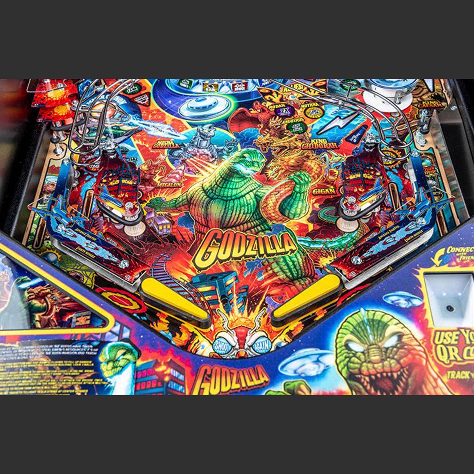 Nitro Pinball Sales Canada - Stern Pinball Machine Godzilla Premium