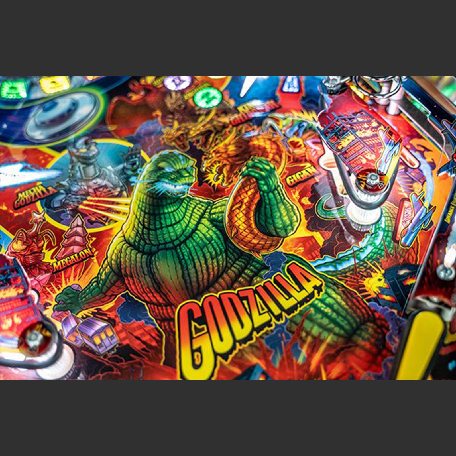 Nitro Pinball Sales Canada - Stern Pinball Machine Godzilla Pro