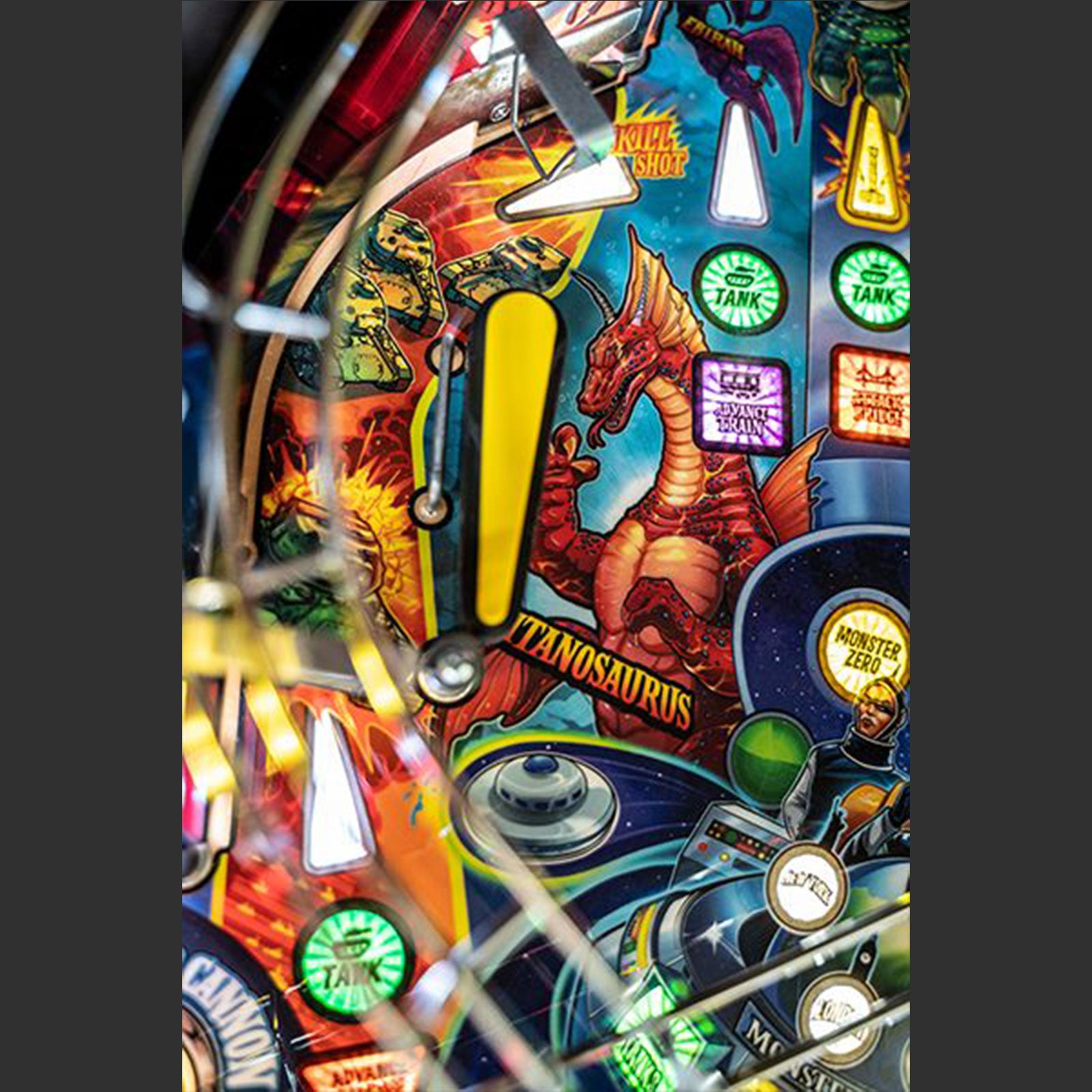 Nitro Pinball Sales Canada - Stern Pinball Machine Godzilla Pro