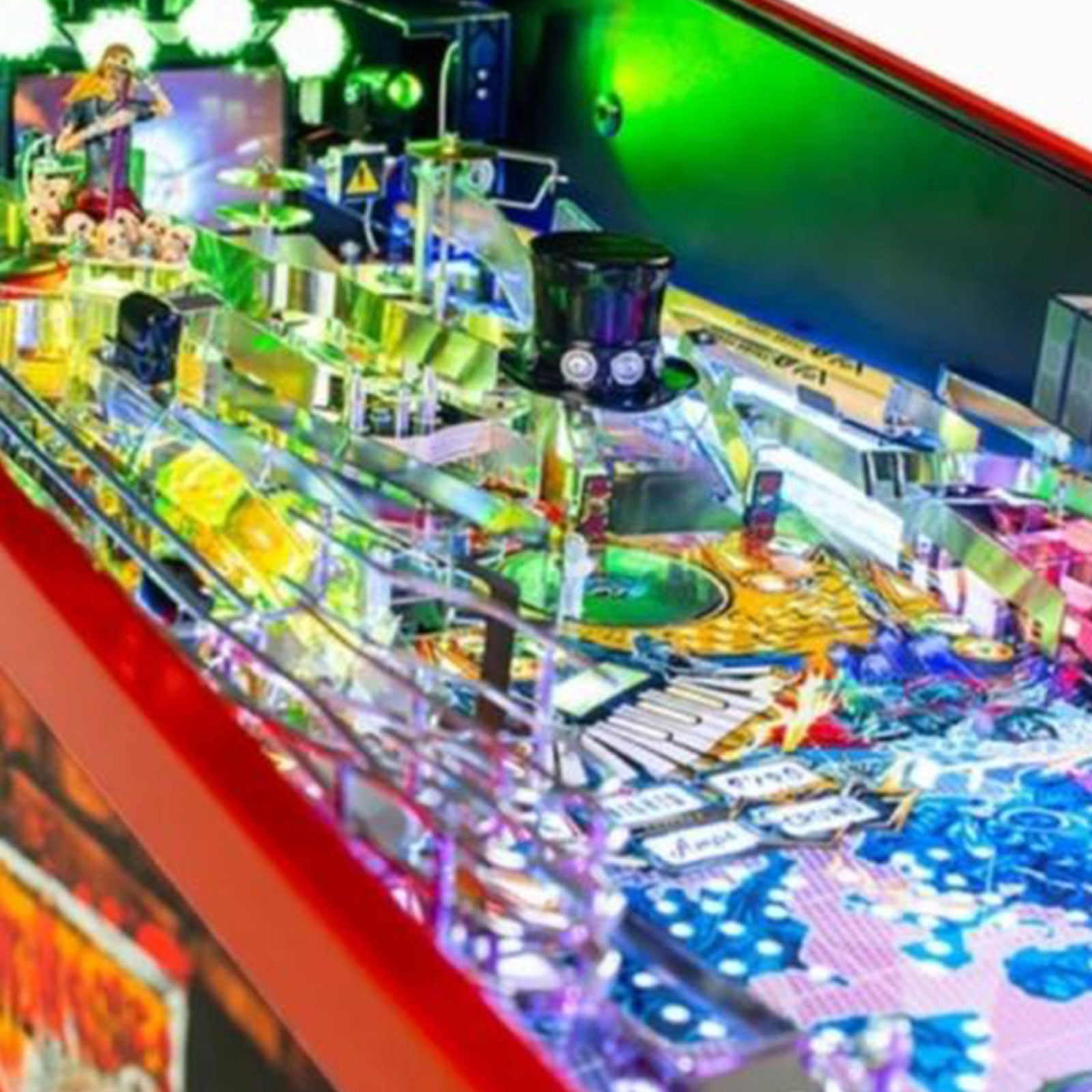 Nitro Pinball Sales GUNS N' ROSES Limited Edition Jersey Jack Pinball Machine