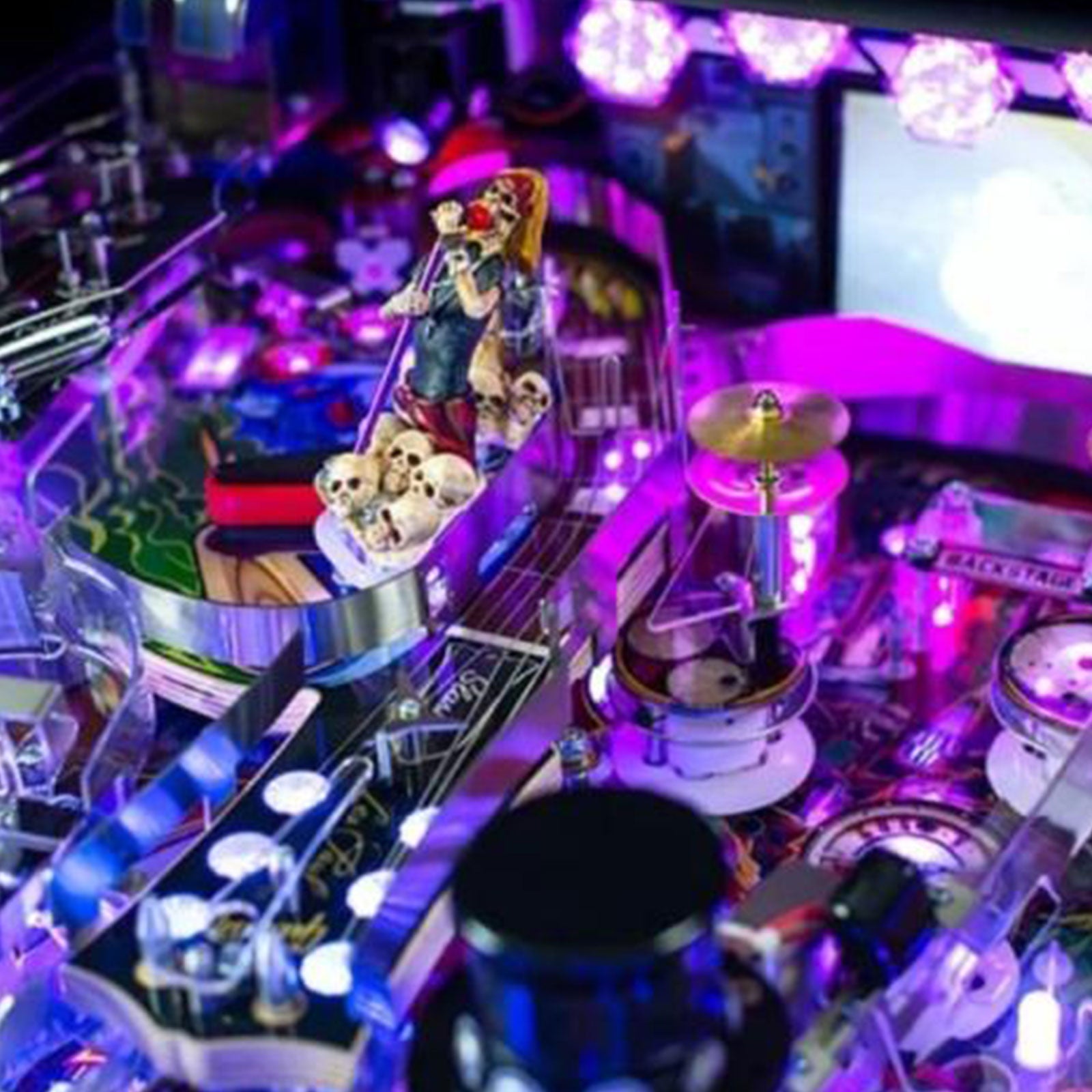 Nitro Pinball Sales GUNS N' ROSES Limited Edition Jersey Jack Pinball Machine