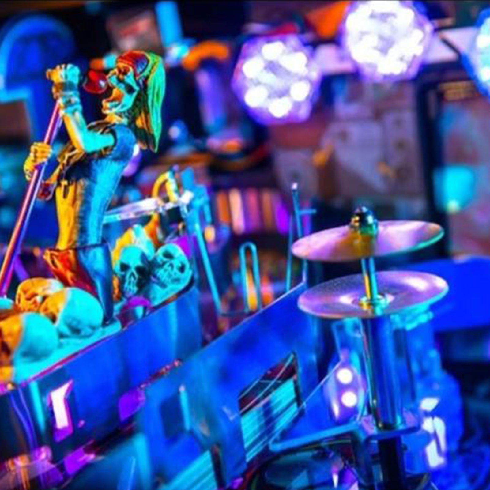 Nitro Pinball Sales GUNS N' ROSES Limited Edition Jersey Jack Pinball Machine