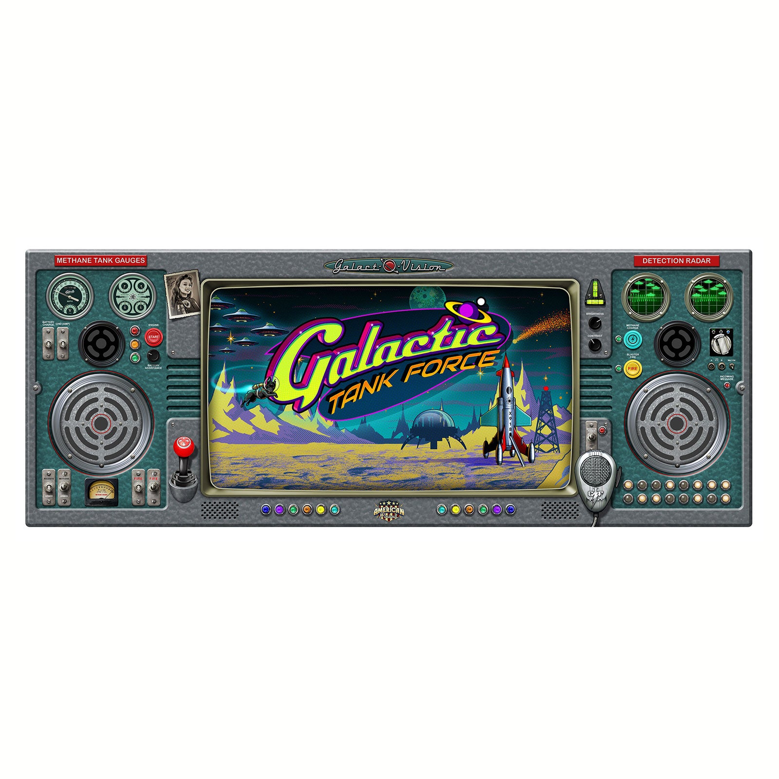 Nitro Pinball Sales American Pinball Galactic Tank Force Pinball Machine Limited Edition