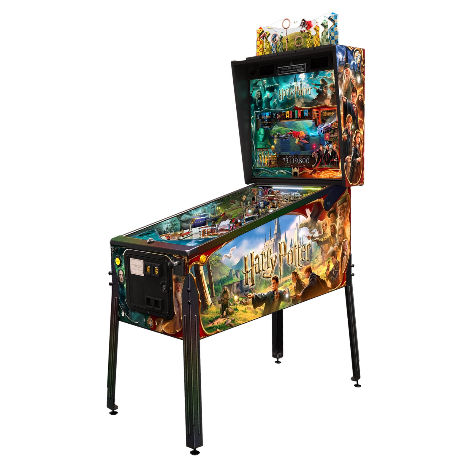 Nitro Pinball Sales HARRY POTTER Wizard Edition by Jersey Jack Pinball Machine