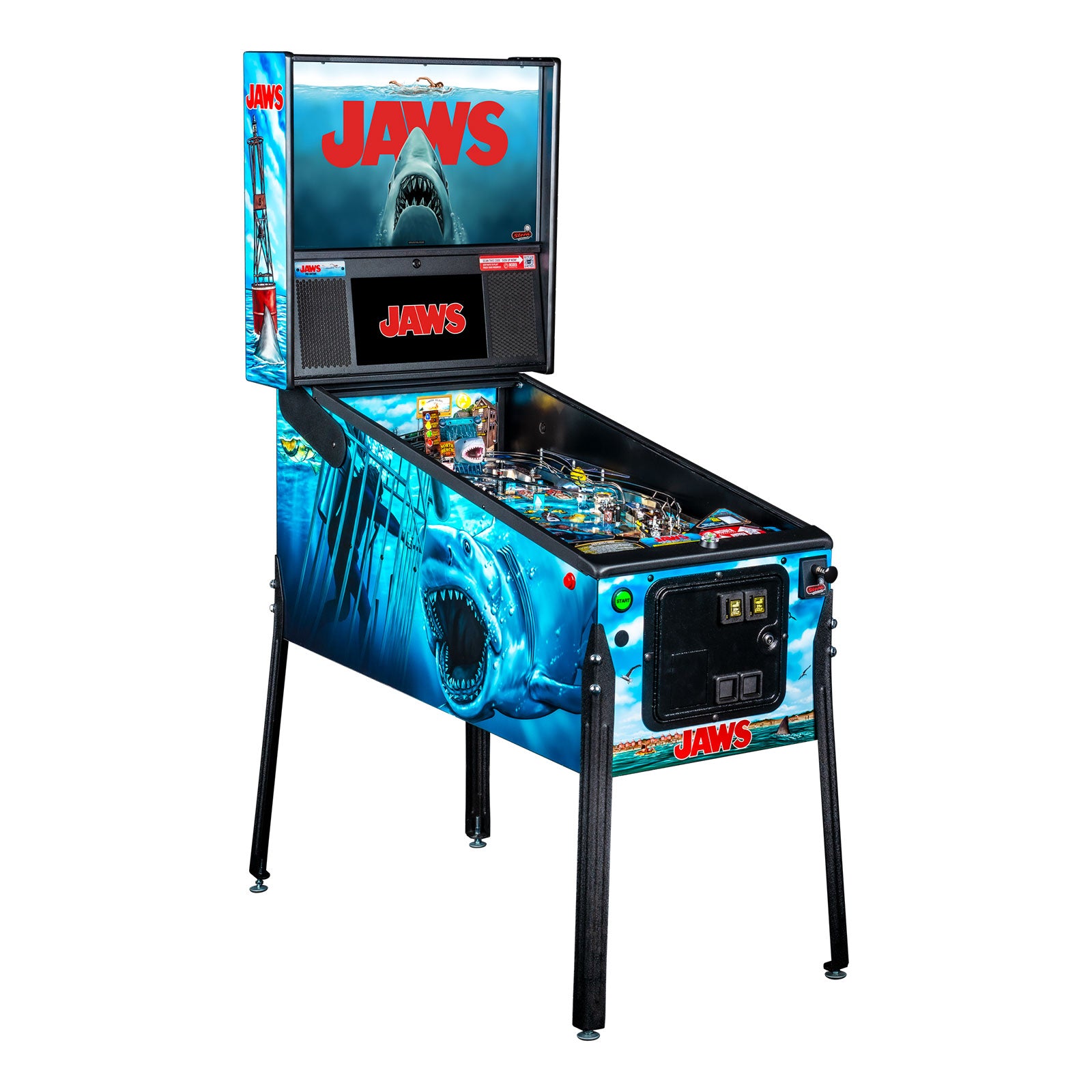 Nitro Pinball Sales Canada Stern Pinball Machine Jaws Pro