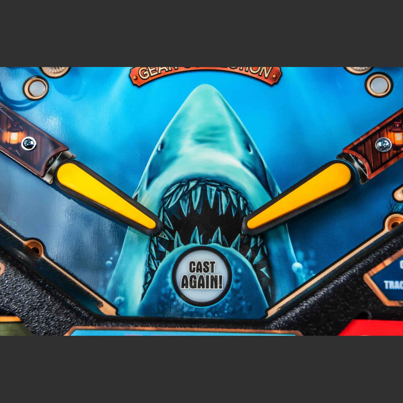 Nitro Pinball Sales Canada Stern Pinball Machine Jaws Pro Playfield