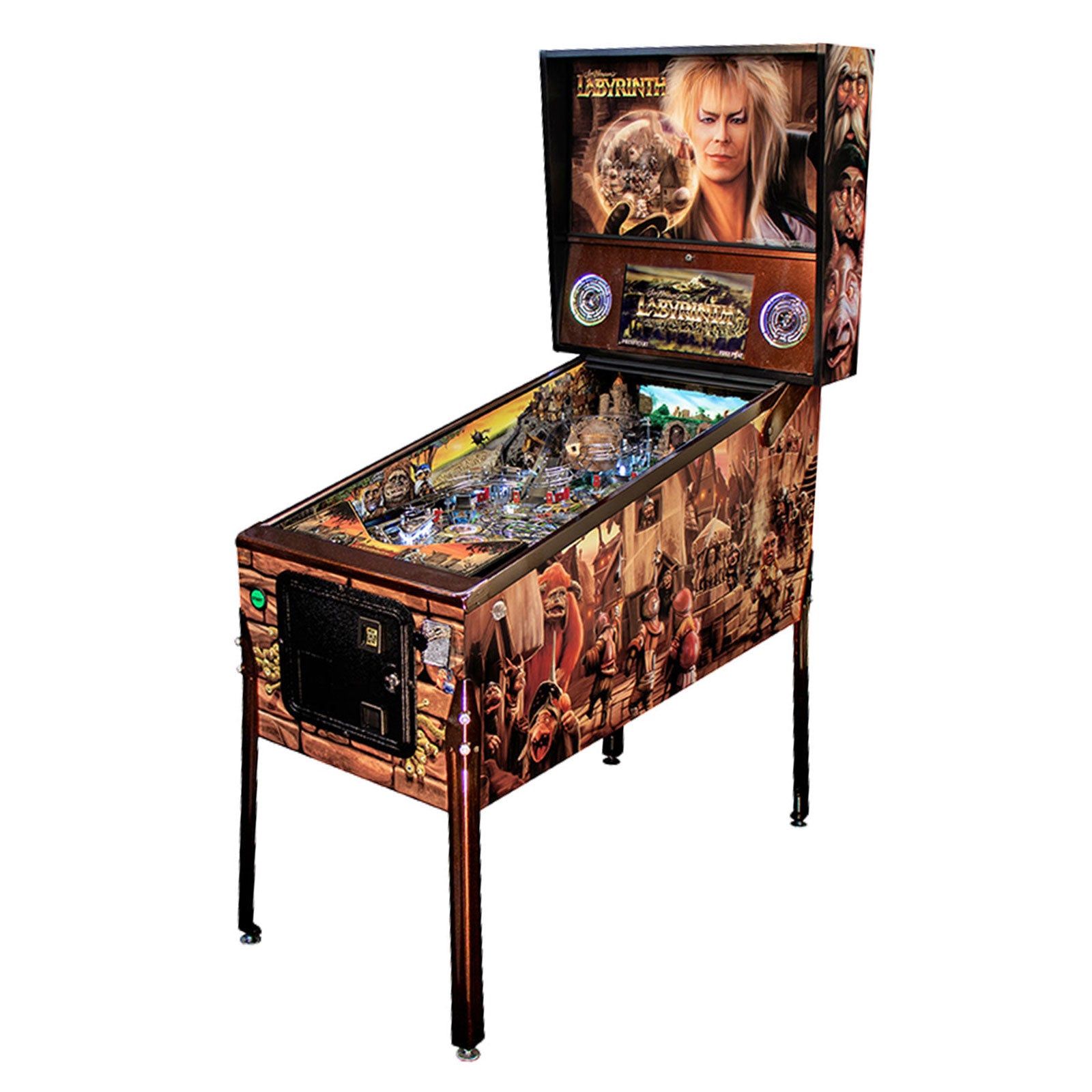 Nitro Pinball Sales Canada Barrels of Fun Pinball Machine Jim Henson’s Labyrinth