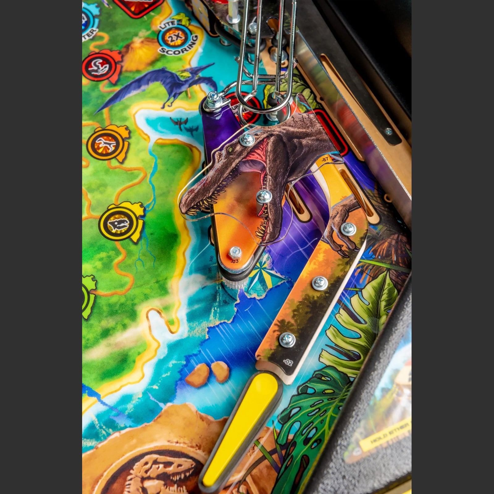 Nitro Pinball Sales Canada Stern Jurassic Park PRO Stern pinball machine 