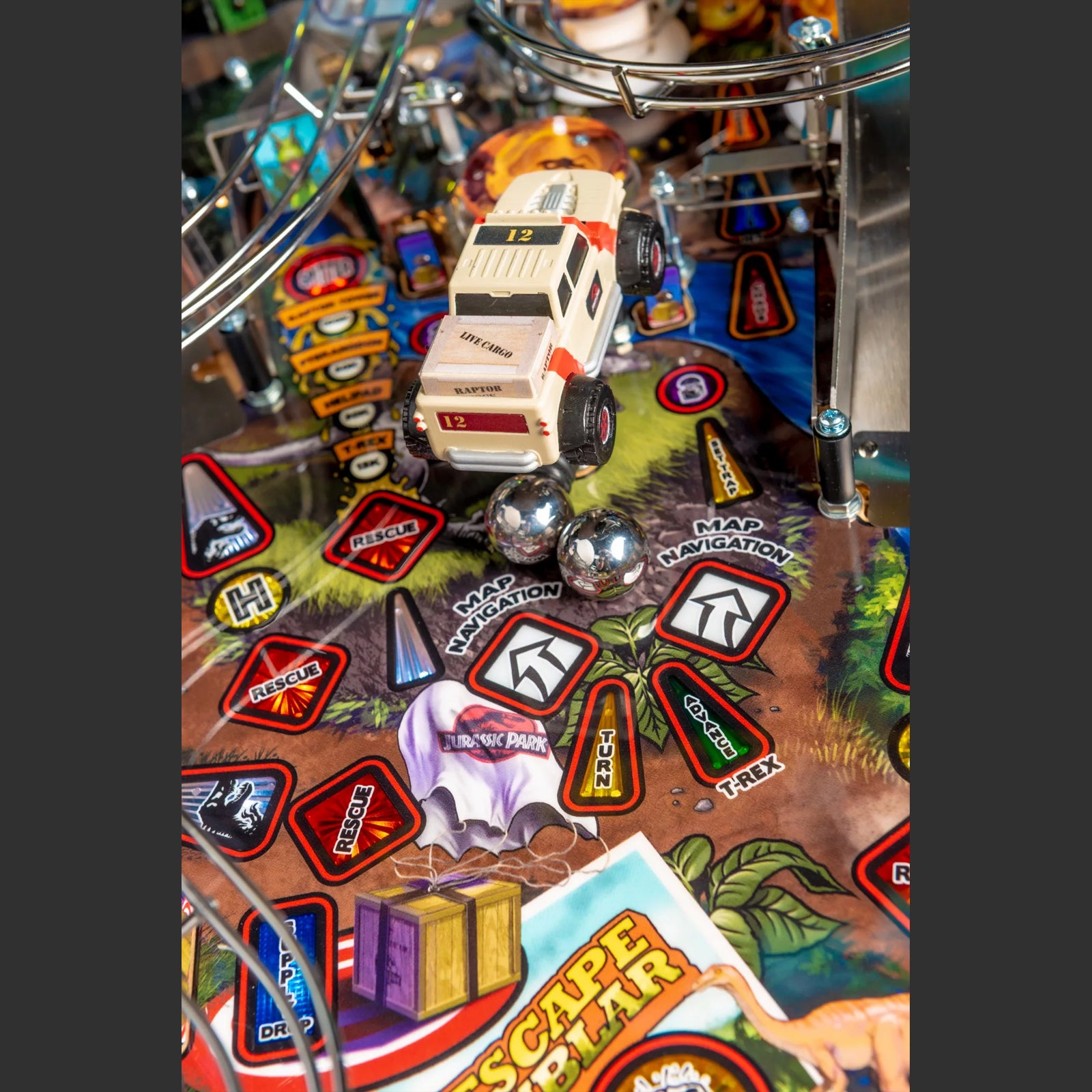 Nitro Pinball Sales Canada Stern Jurassic Park PRO Stern pinball machine 