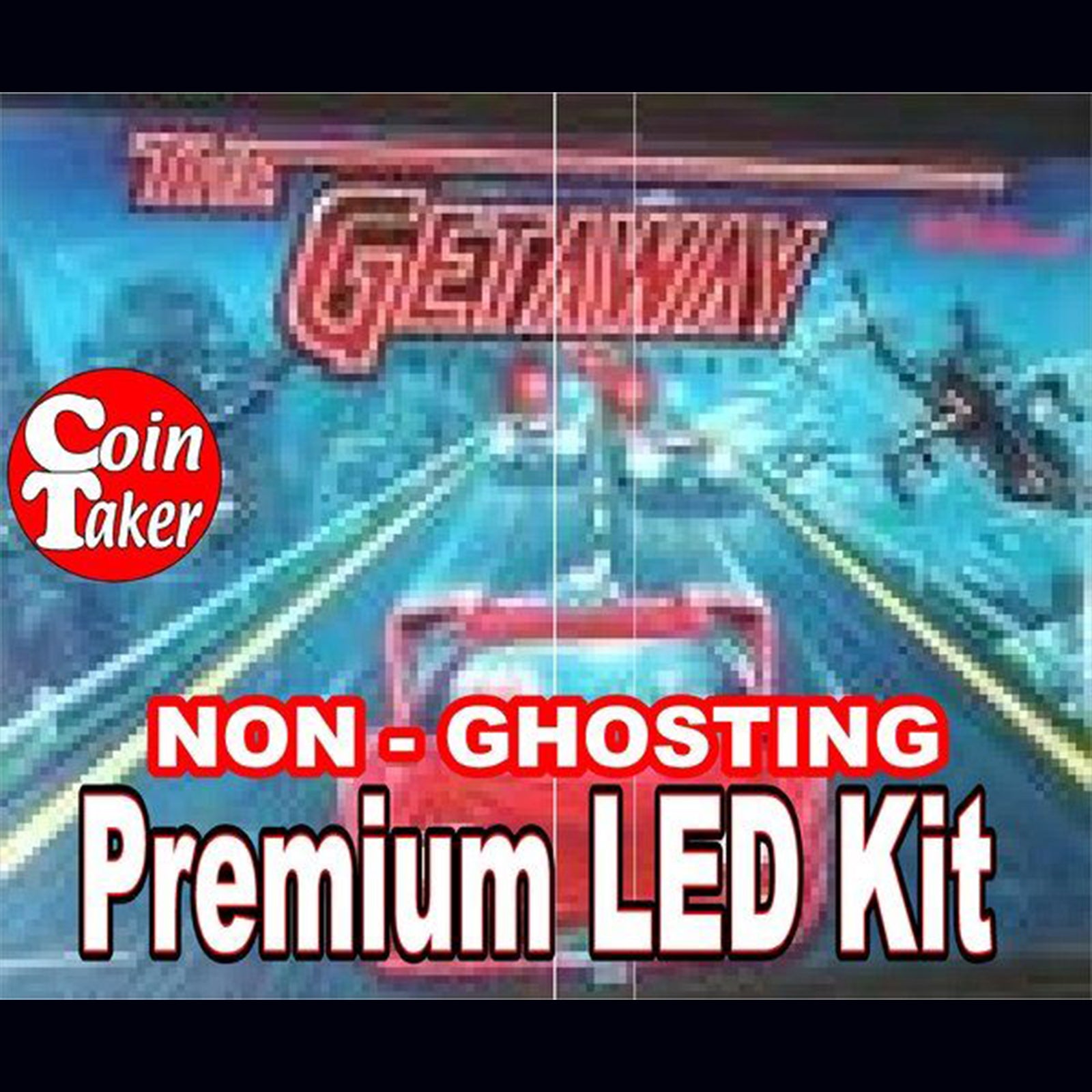 Nitro Pinball Sales Parts and Accessories LED Premium Kit - Non Ghosting - THE GETAWAY