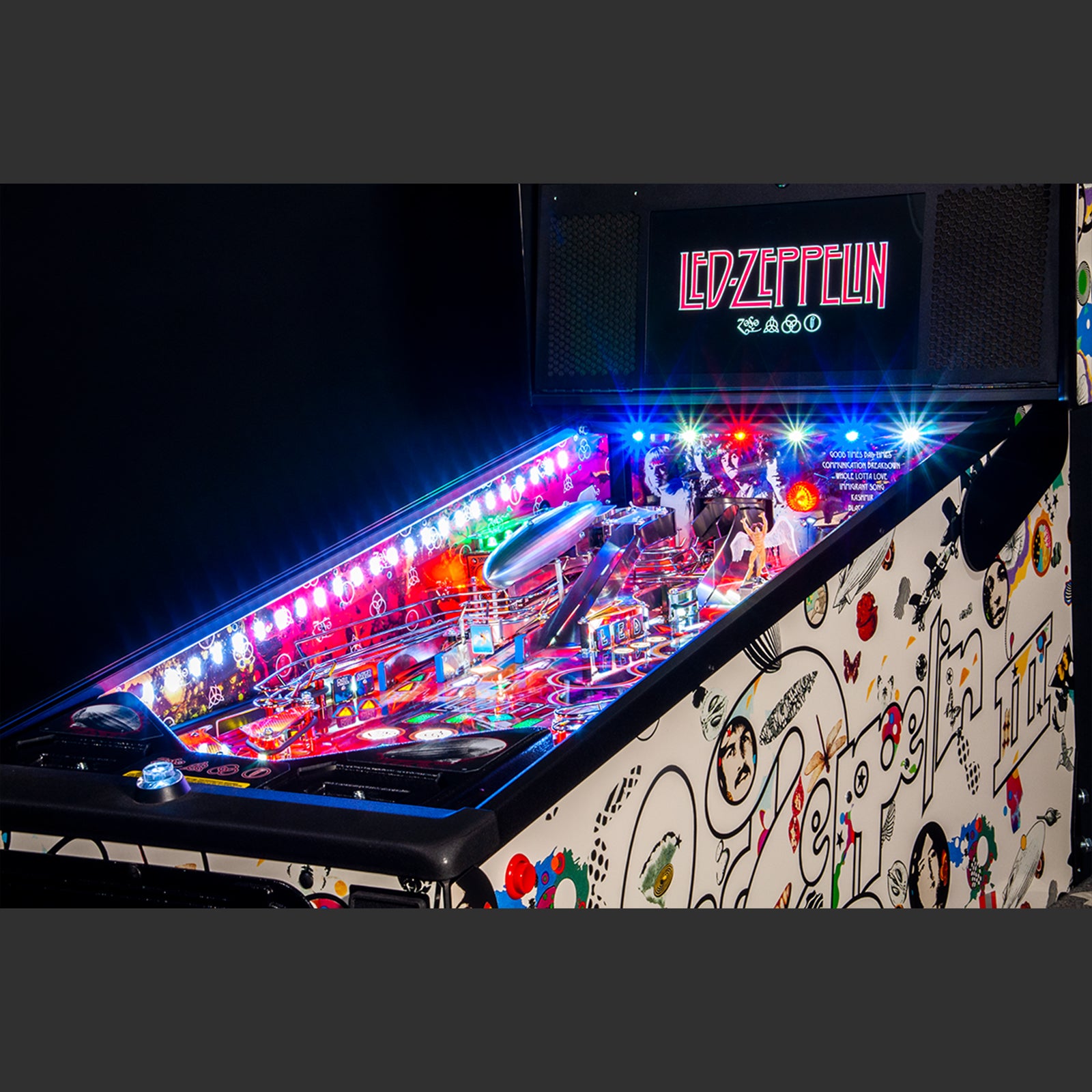 Nitro Pinball Sale Canada Stern Accessories LED ZEPPELIN Cabinet Expression Lights