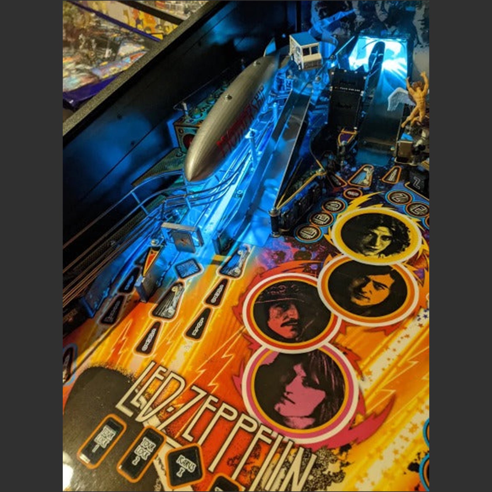 Nitro Pinball Sales Canada Stern Accessories Led Zeppelin Pinball RGB Combo w/Mothership Decal