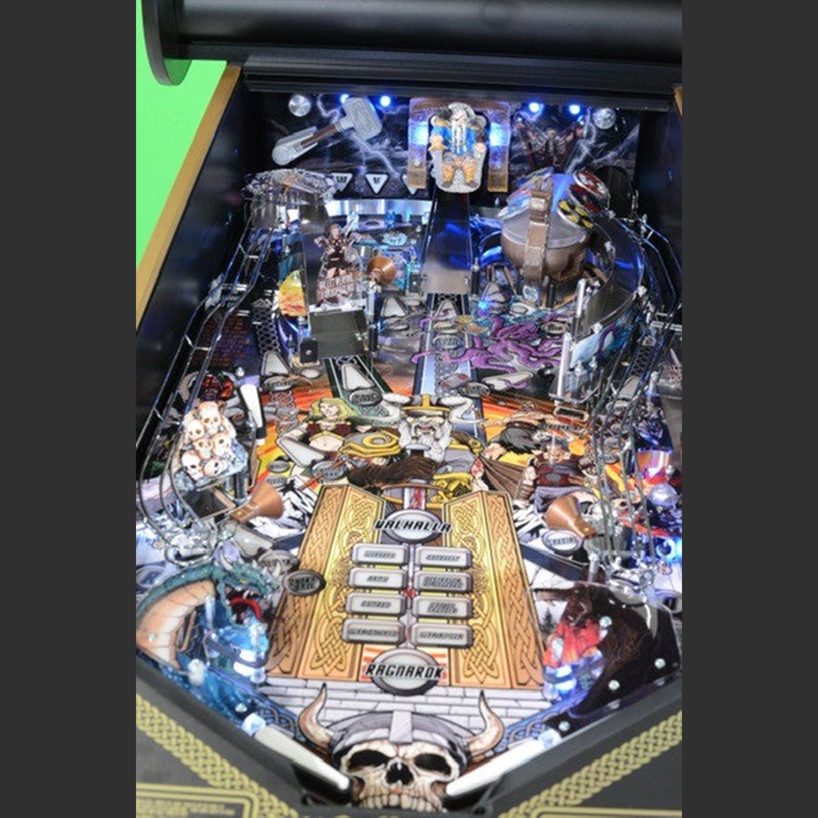 Nitro Pinball Sales Canada Legends of Valhalla Deluxe Edition American Pinball Machine