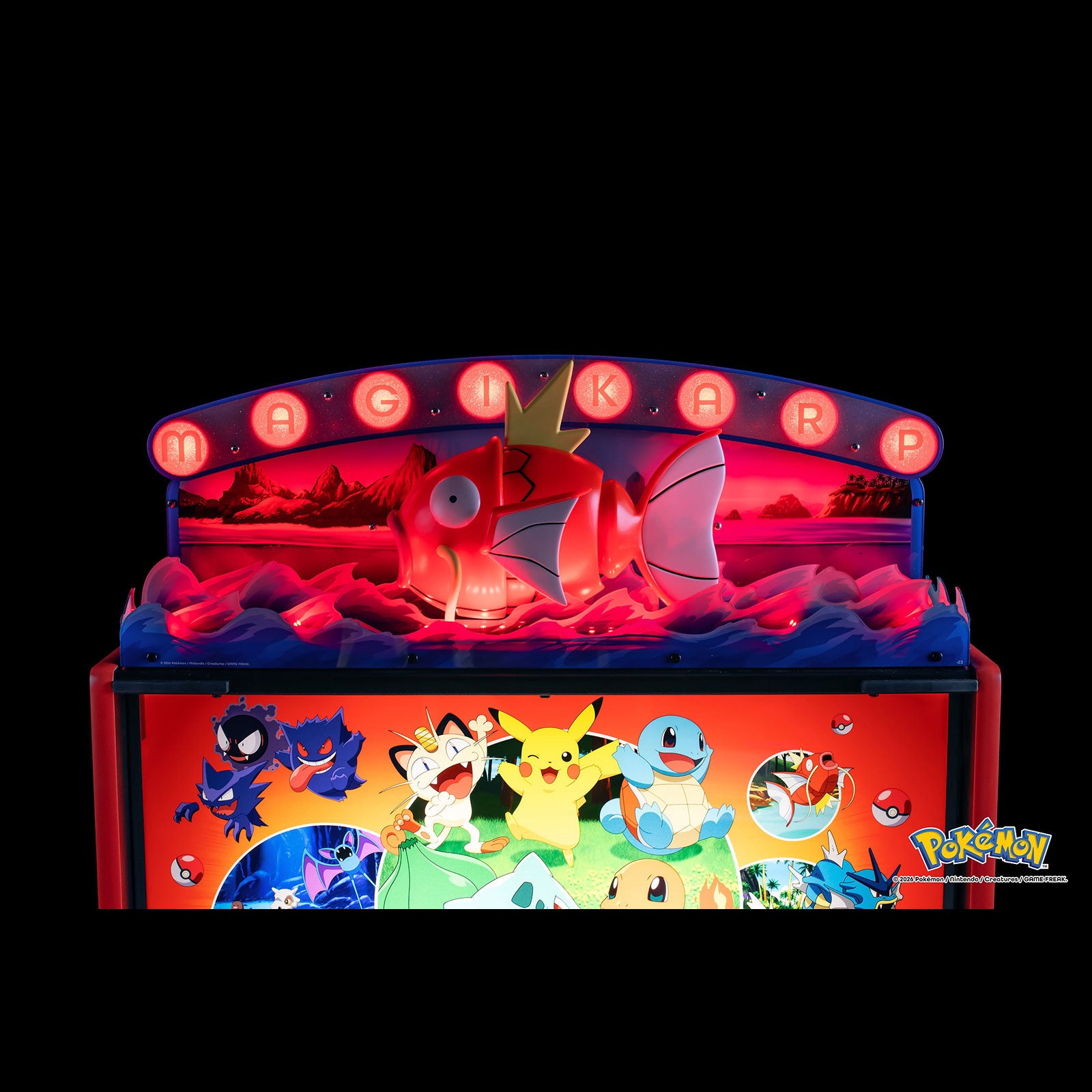 Nitro Pinball Sales Parts & Accessories - Magikarp Pokémon Topper - Stern Pinball