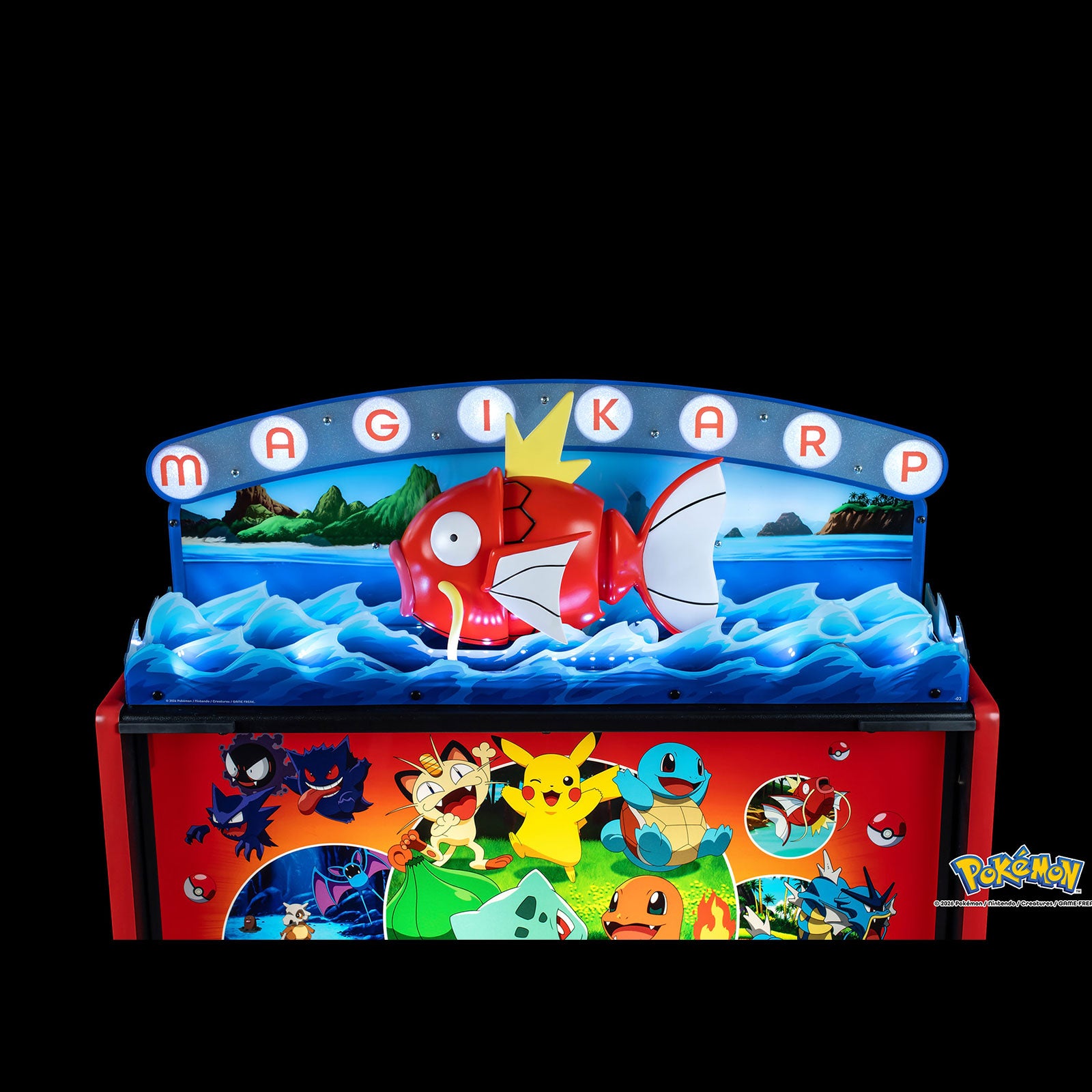 Nitro Pinball Sales Parts & Accessories - Magikarp Pokémon Topper - Stern Pinball