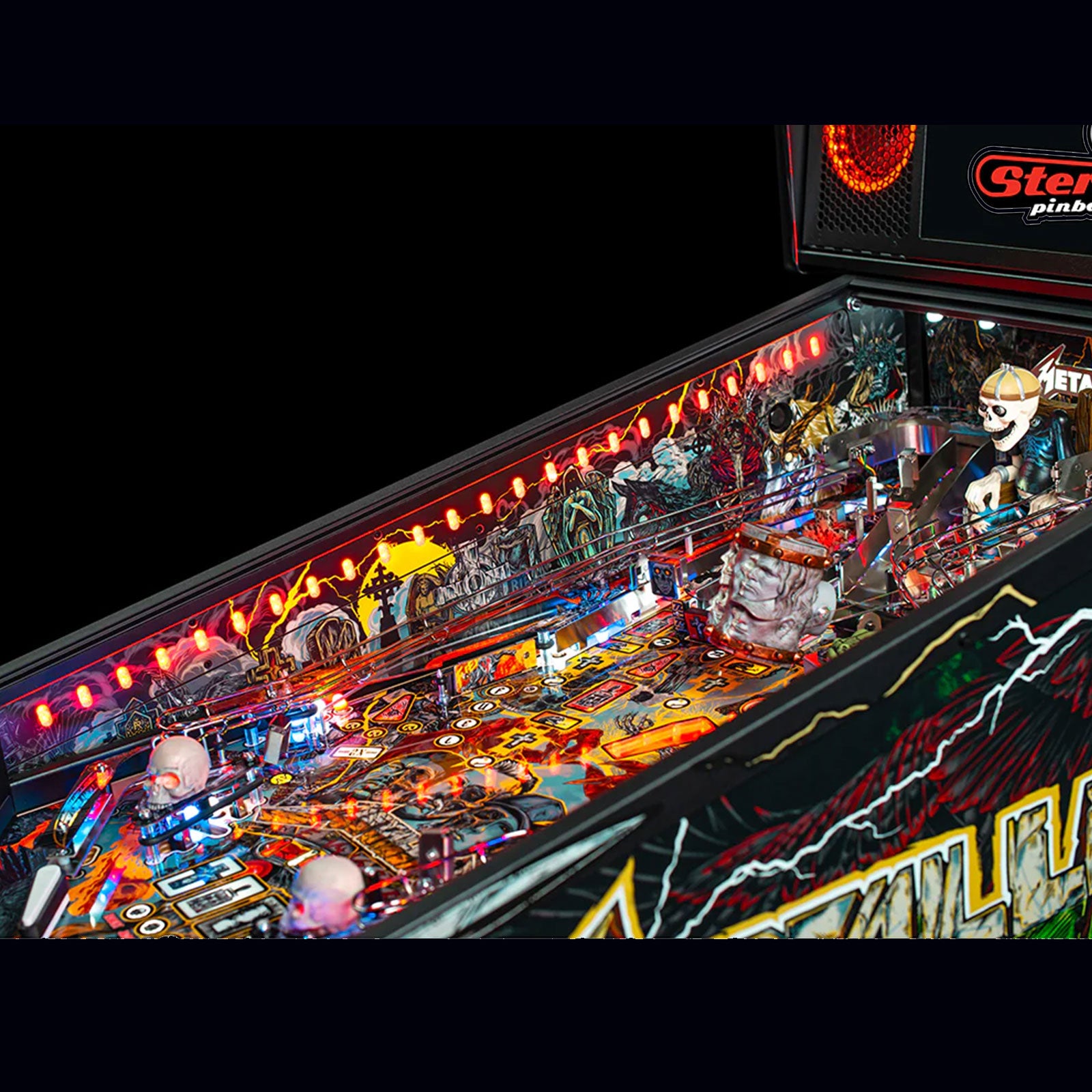 Nitro Pinball Sales Parts & Accessories Metallica Remastered Expression Lights