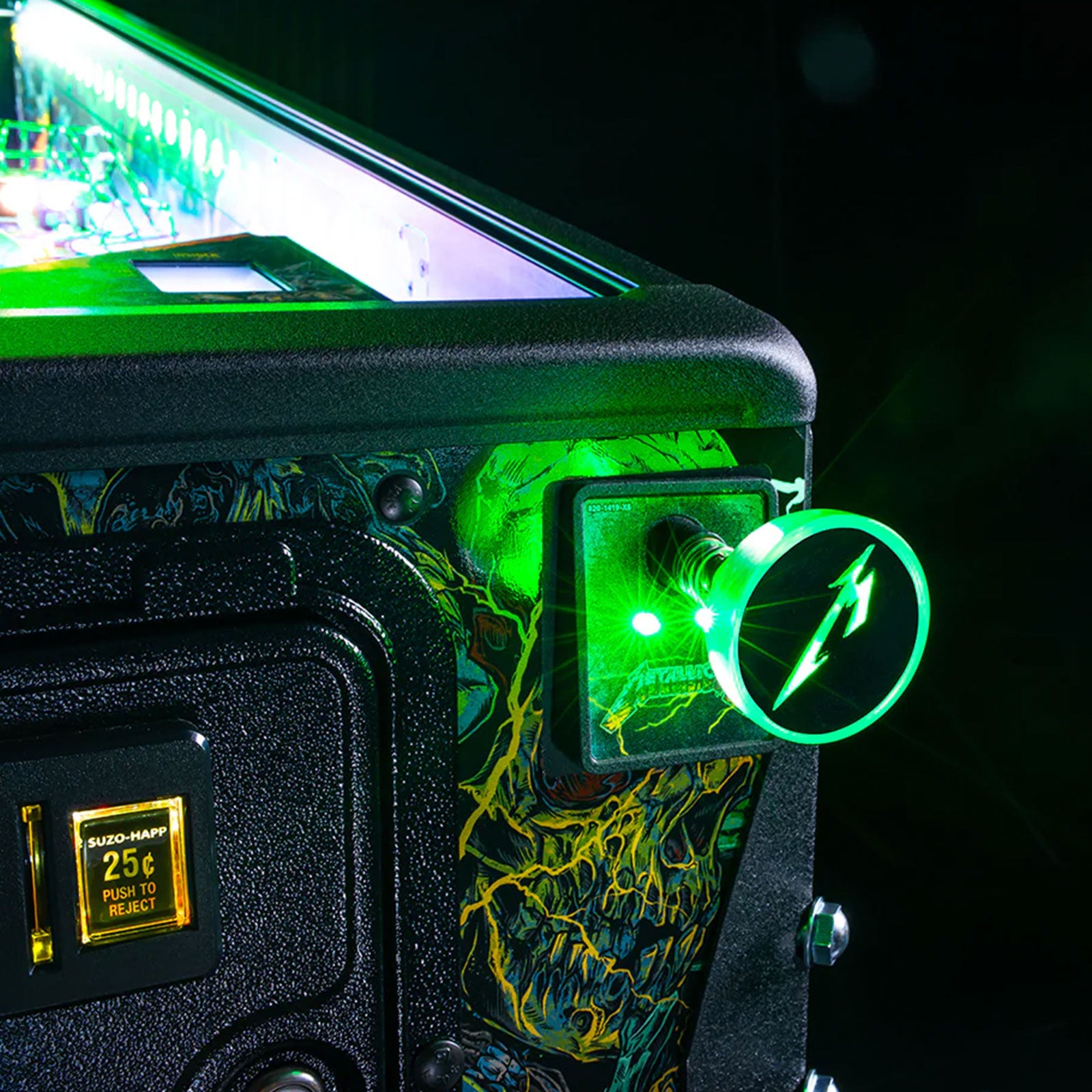 Nitro Pinball Sales Parts & Accessories Metallica Remastered Pinball Shooter Knob
