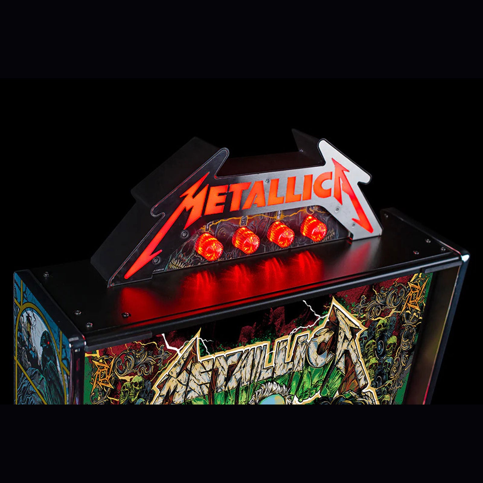 Nitro Pinball Sales Parts & Accessories Metallica Remastered Pinball Toppe