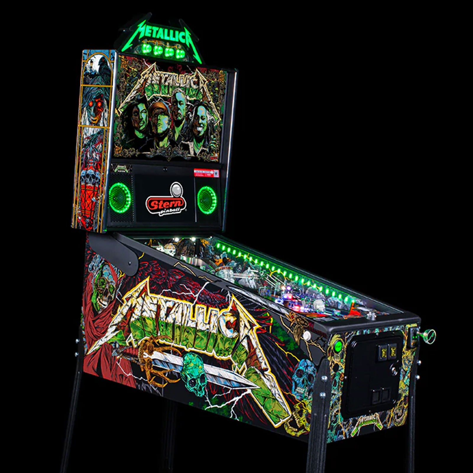 Nitro Pinball Sales Parts & Accessories Metallica Remastered Pinball Toppe