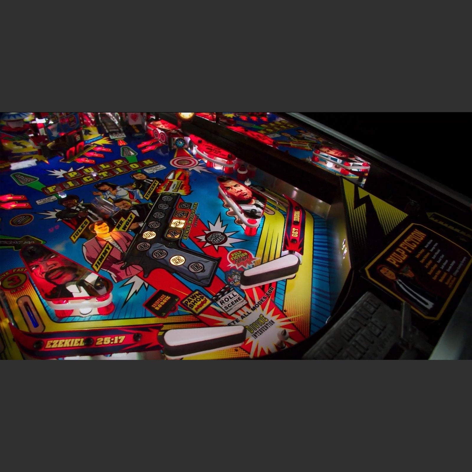 Nitro Pinball Sales Canada Pulp Fiction: Special Edition Chicago Gaming Pinball Machine