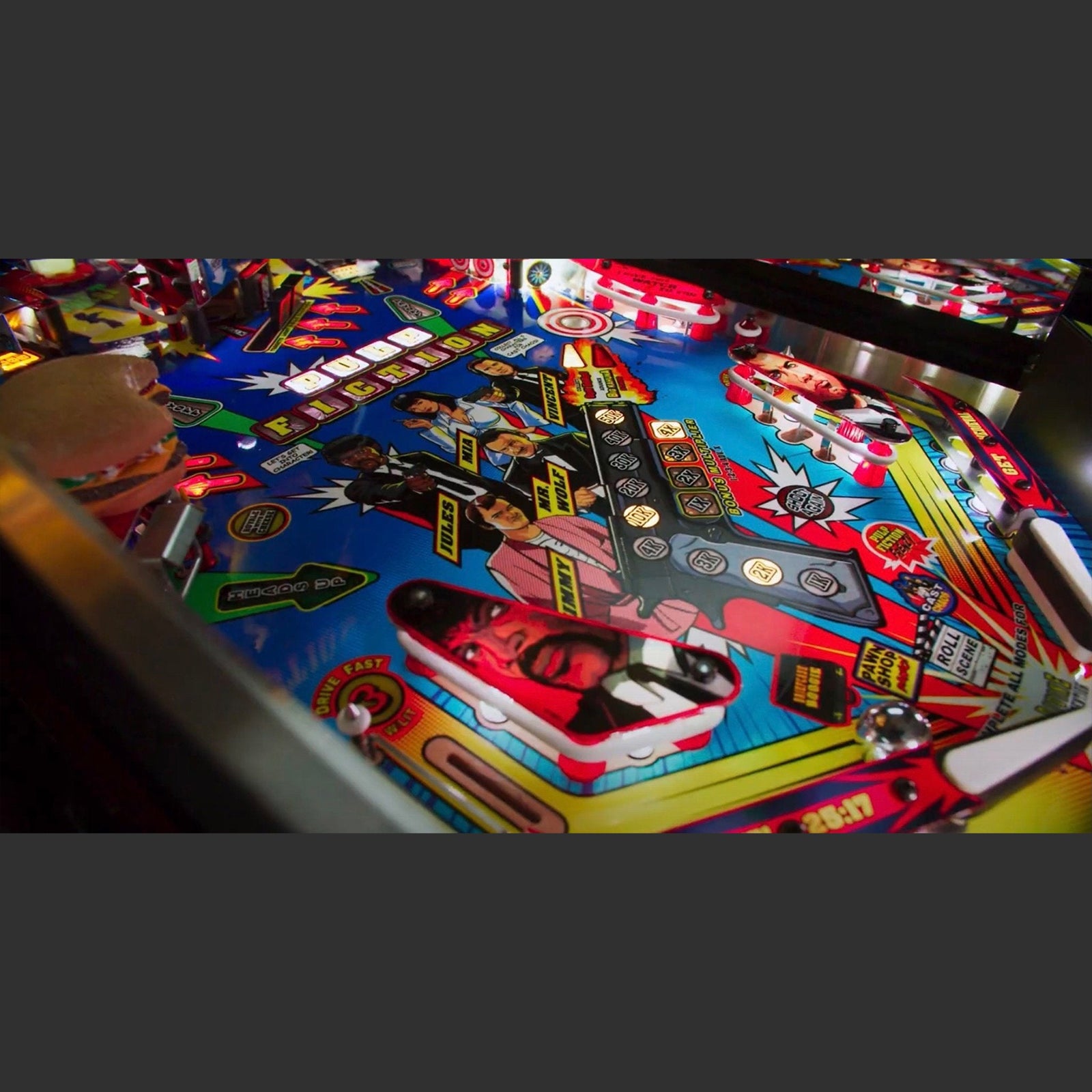 Nitro Pinball Sales Canada Pulp Fiction: Special Edition Chicago Gaming Pinball Machine