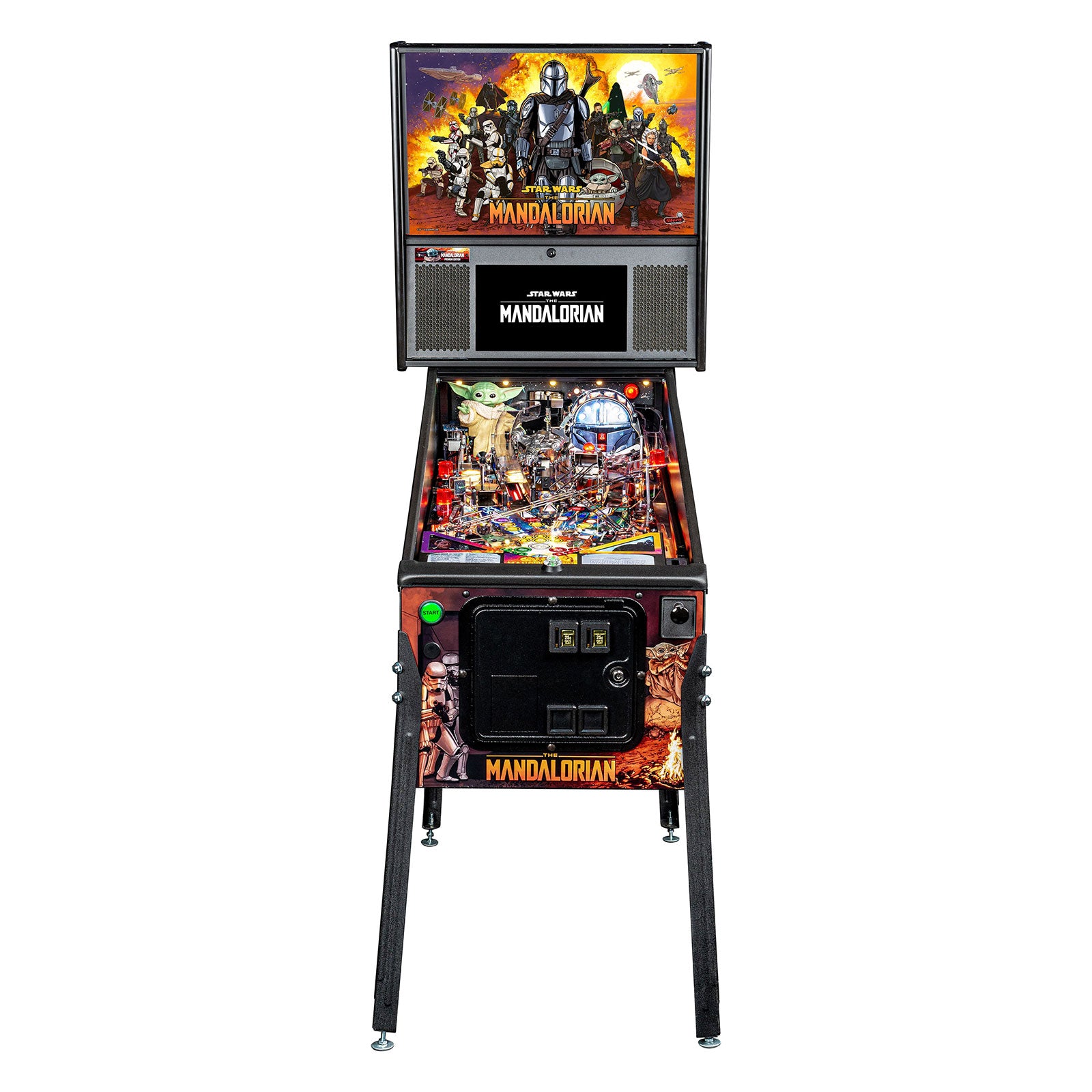 Nitro Pinball Sales Stern Pinball Machine  STAR WARS The Mandalorian: Premium