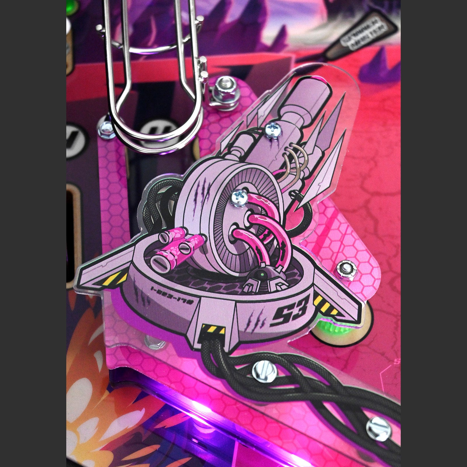 Nitro Pinball Sales Space Hunt Classic by HEXA Pinball Machine