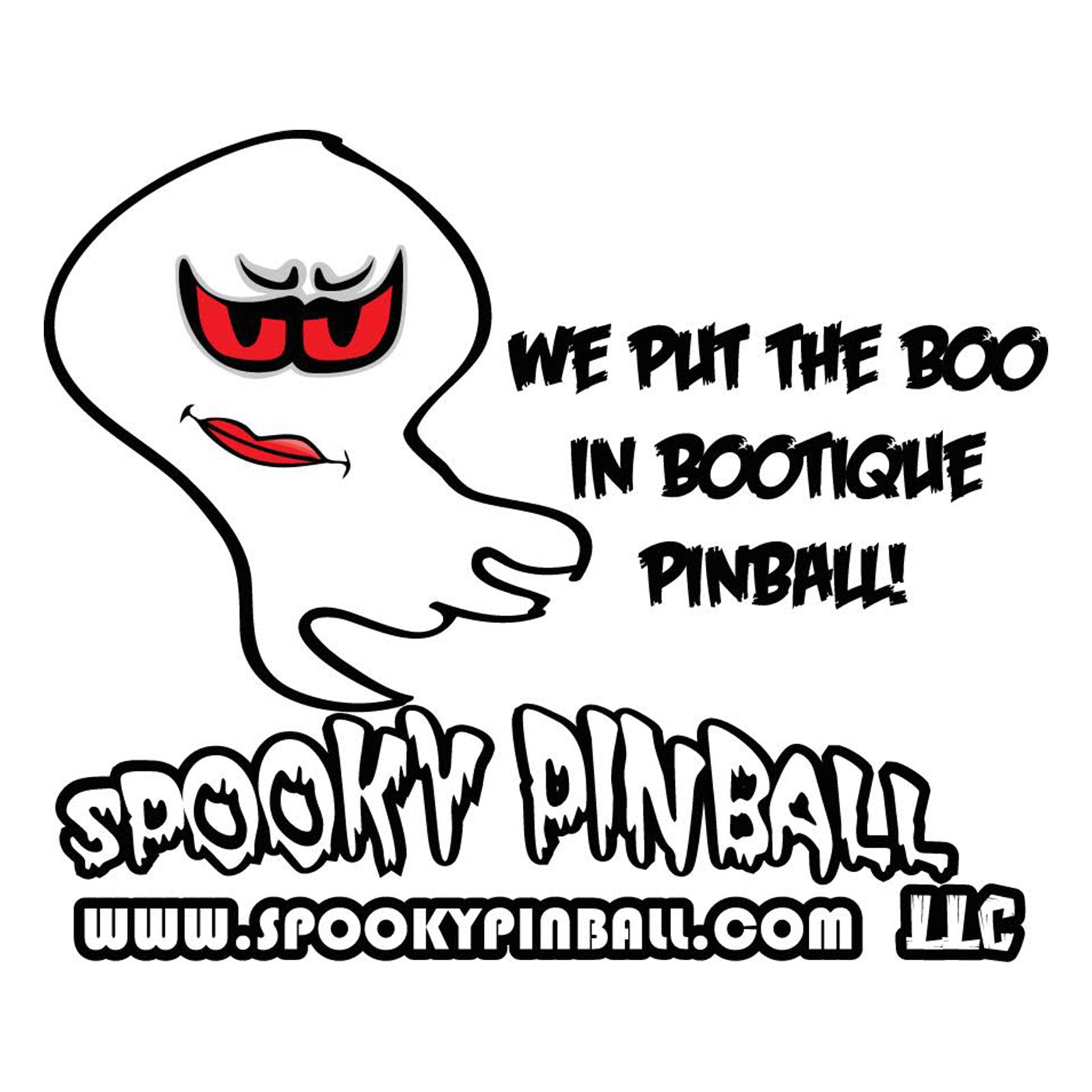 Nitro Pinball Sales Parts & Accessories Spooky! Direct Print "Butter" Cabinet Upgrade