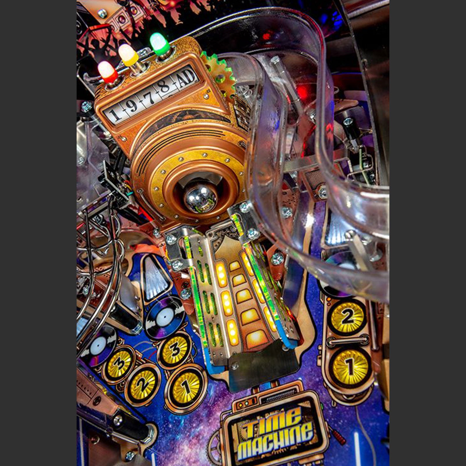 Nitro Pinball Sales Canada Stern Pinball Machine RUSH-PREMIUM Playfield