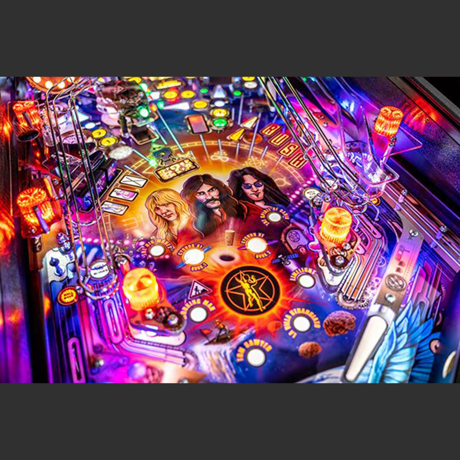 Nitro Pinball Sales Canada Stern Pinball Machine RUSH-PREMIUM Playfield