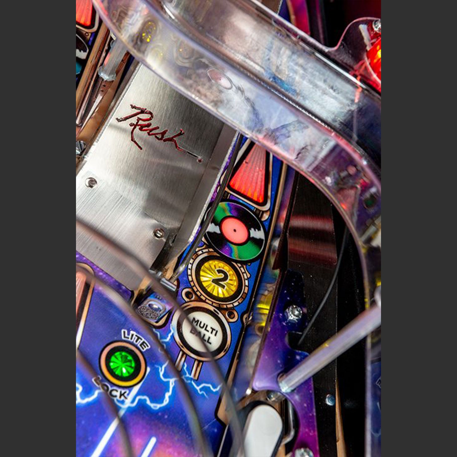 Nitro Pinball Sales Canada Stern Pinball Machine RUSH-PREMIUM Playfield