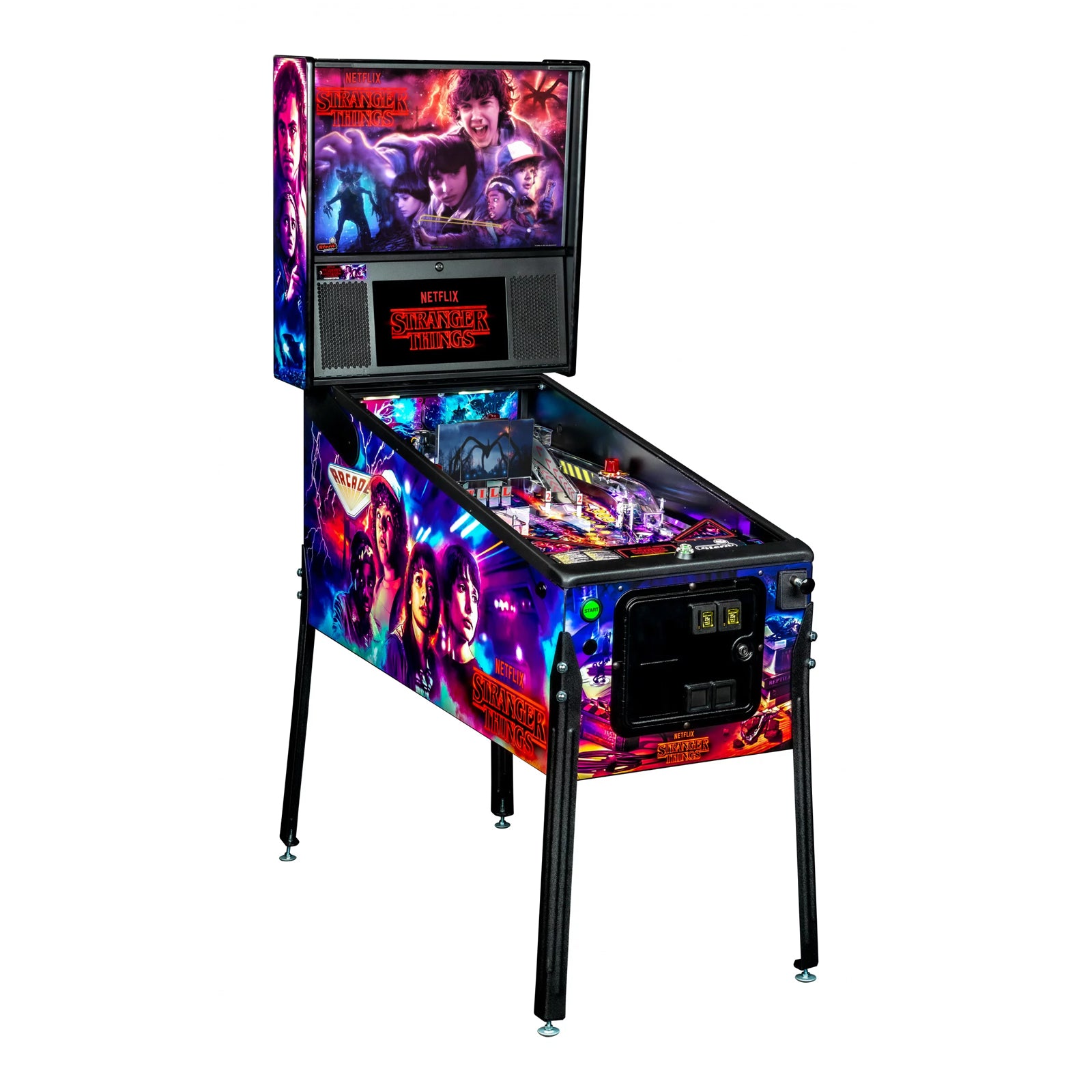 Nitro Pinball Sales Canada Stranger Things Premium Stern Pinball Machine