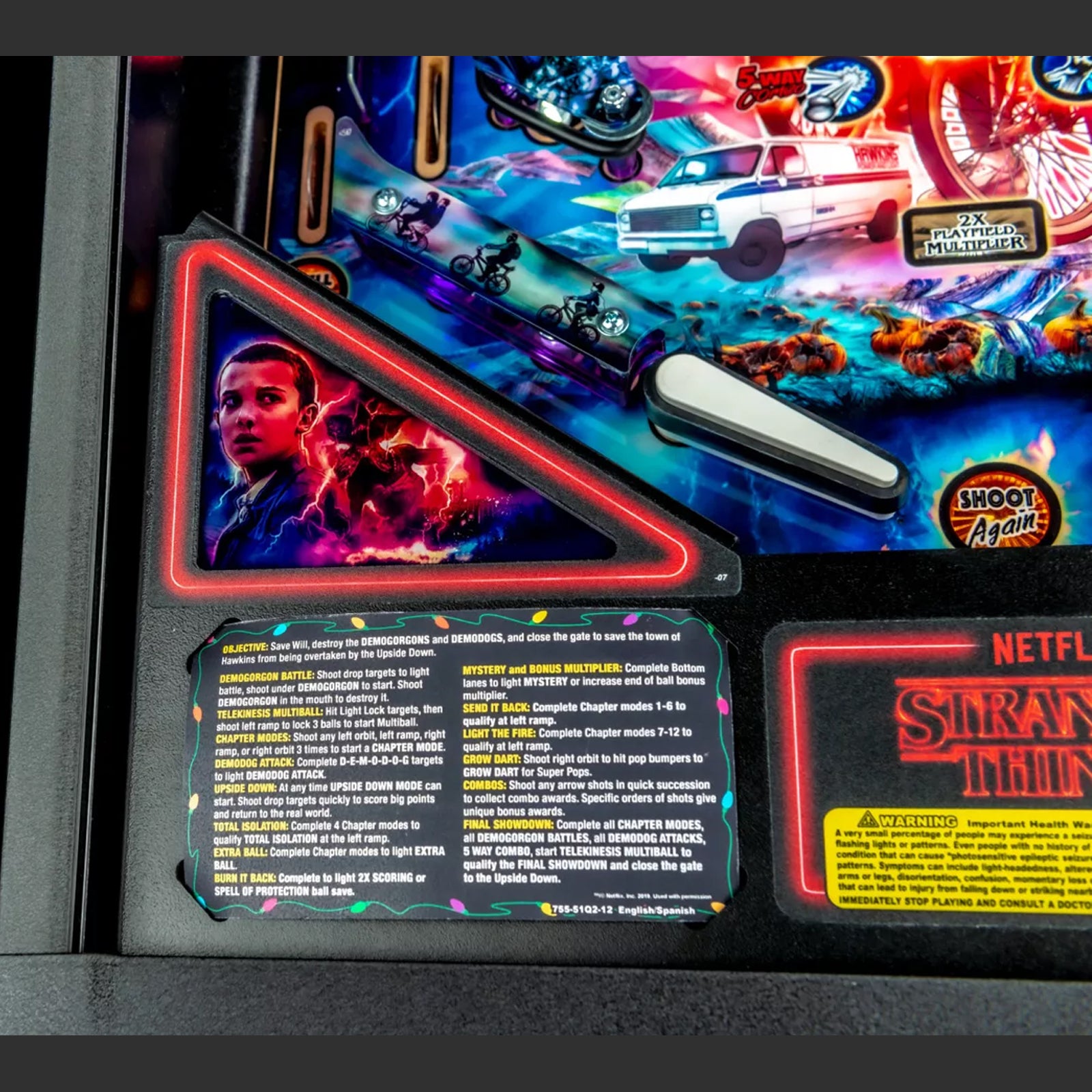 Nitro Pinball Sales Canada Stranger Things Premium Stern Pinball Machine