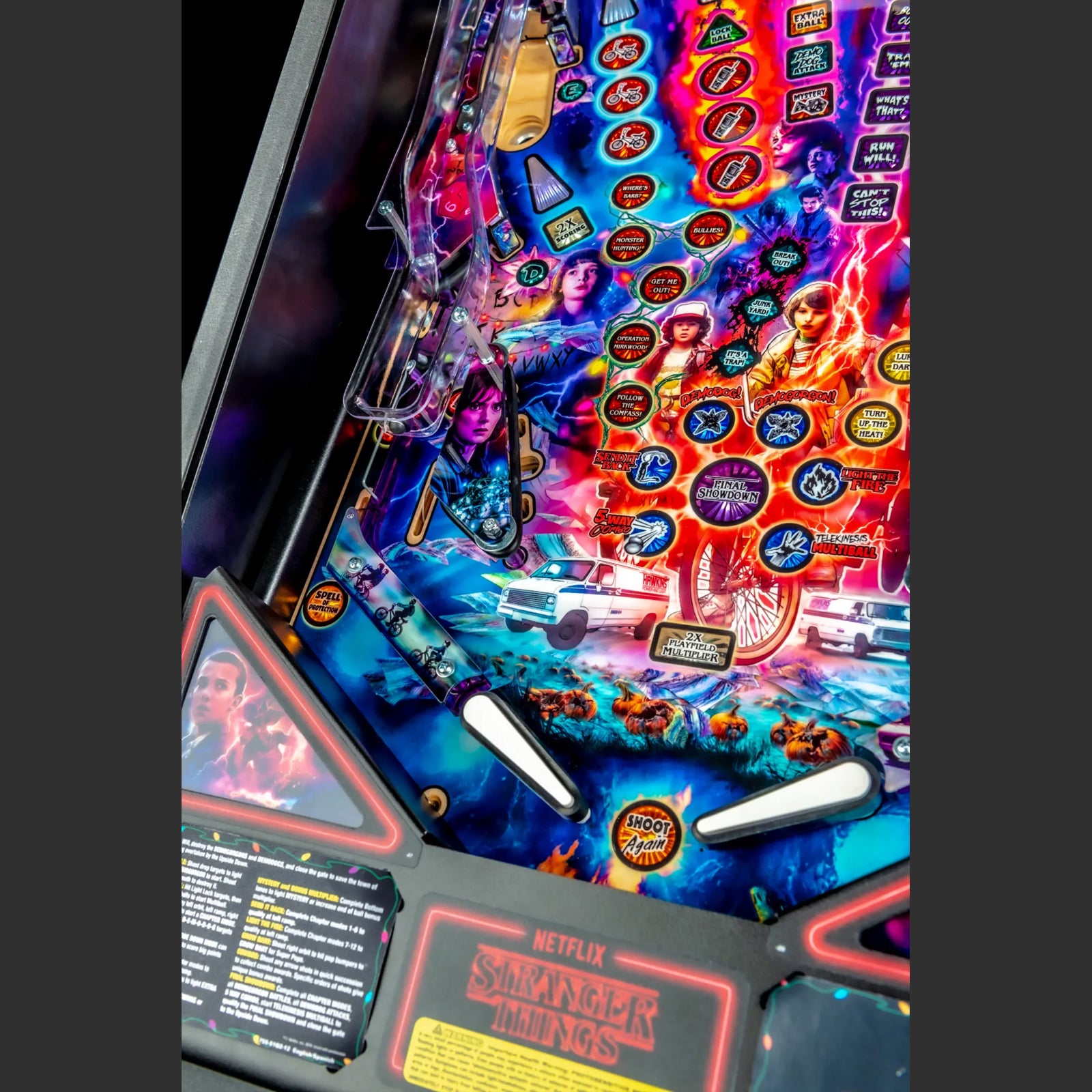 Nitro Pinball Sales Canada Stranger Things Premium Stern Pinball Machine