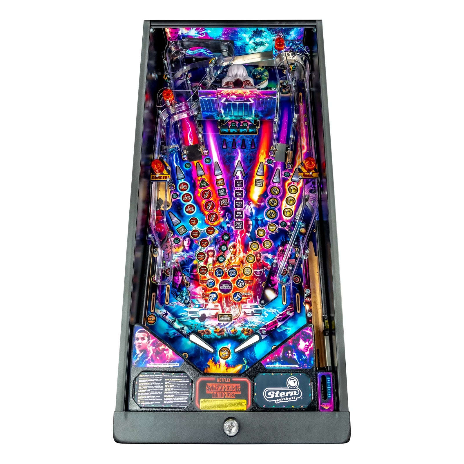 Nitro Pinball Sales Canada Stranger Things Pro Stern pinball machine playfield