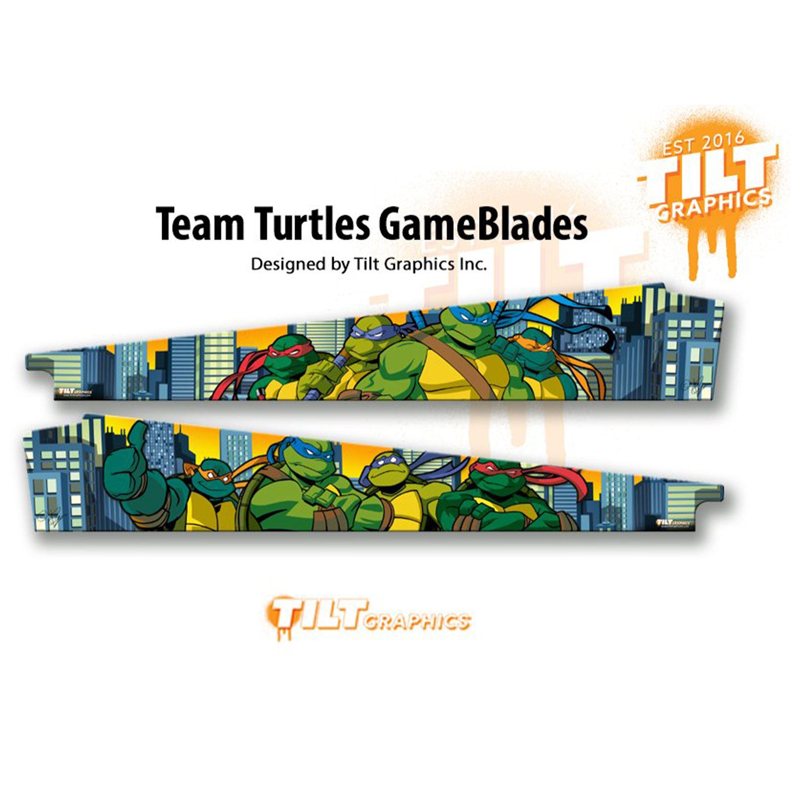 Nitro Pinball Sales Parts & Accessories TMNT - Team Turtles GameBlades