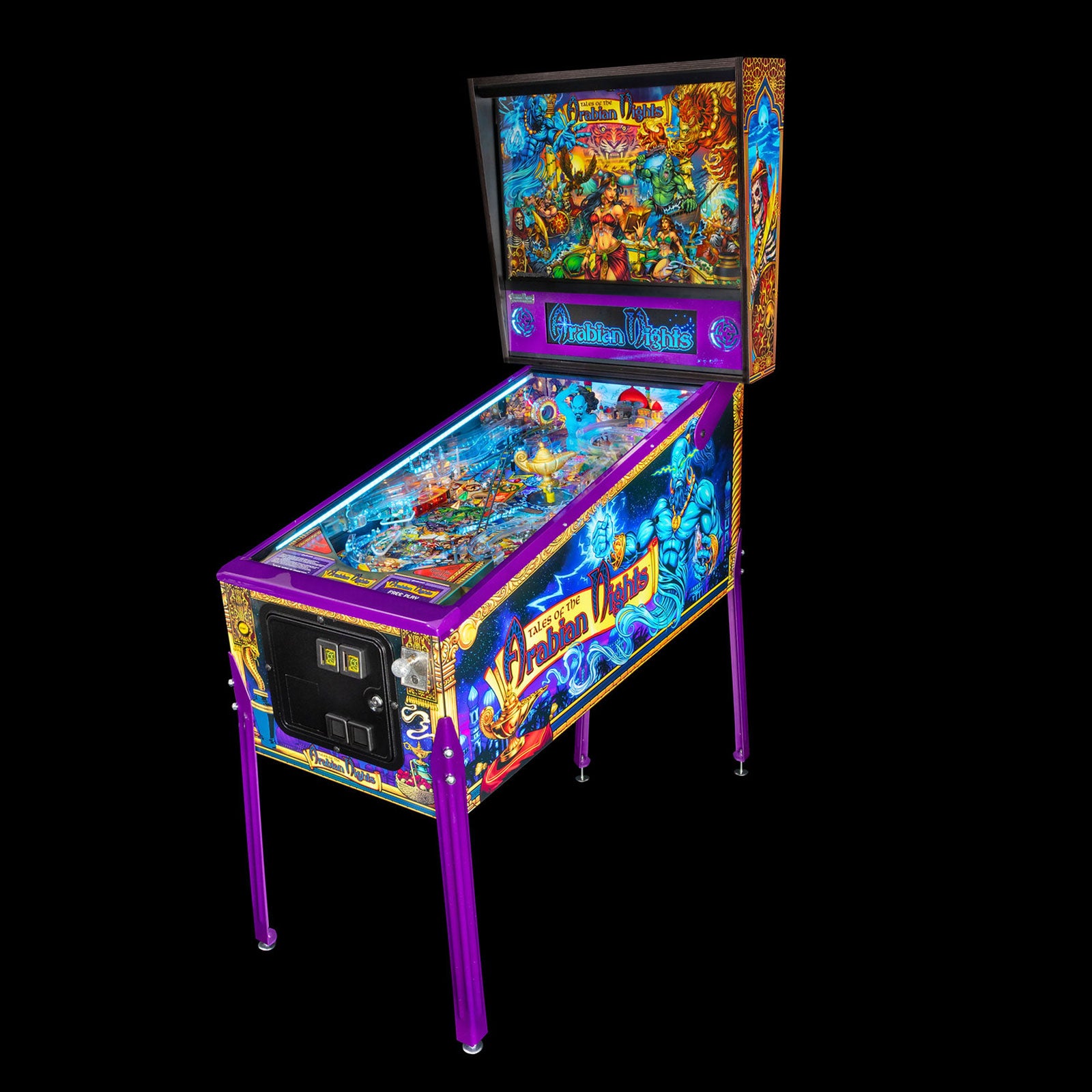 Nitro Pinball Sales - Tales of the Arabian Nights / Anniversary Edition Pinball Machine