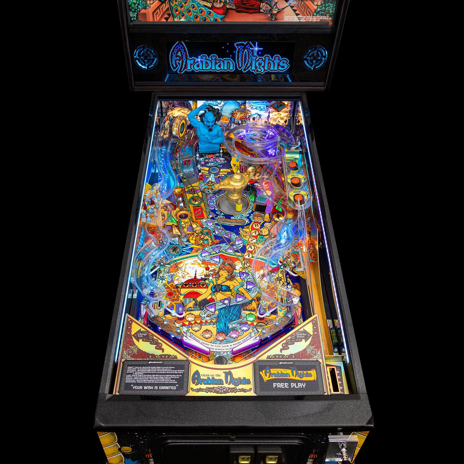 Nitro Pinball Sales -  Tales of the Arabian Nights / Legacy Edition Pinball Machine