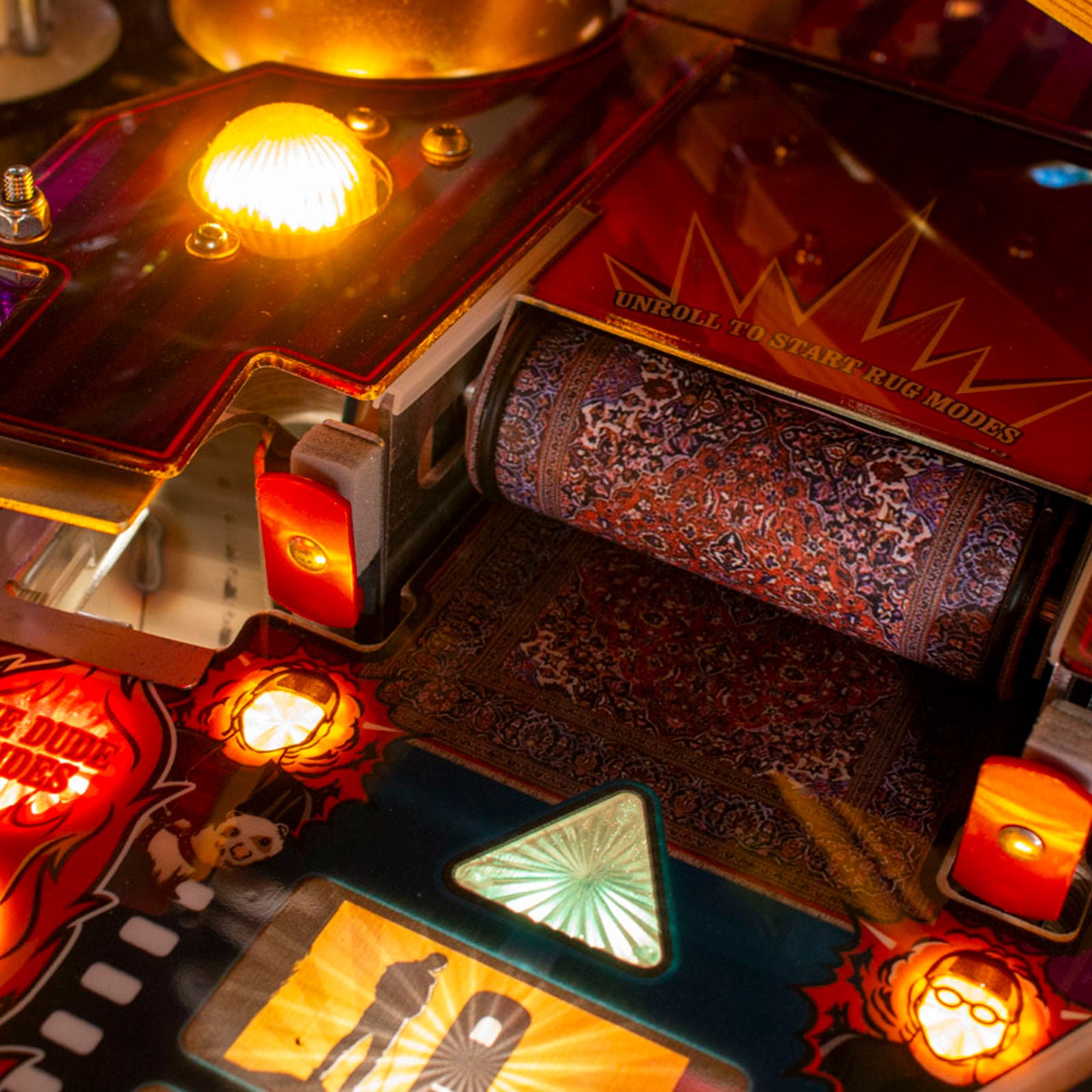 Nitro Pinball Sales The Big Lebowski Jesus Edition Dutch Pinball Machine