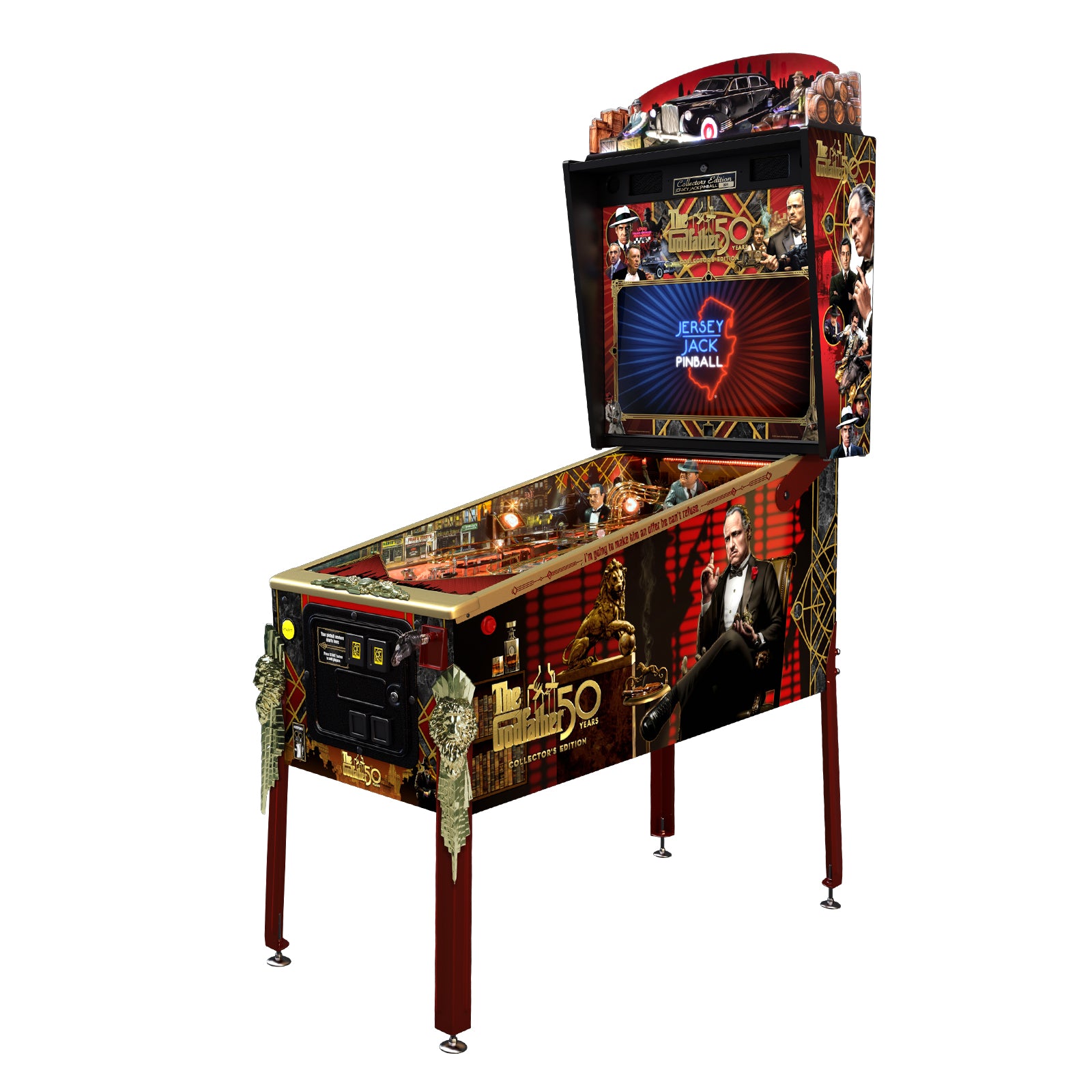 Nitro Pinball Sales Canada The Godfather™ Colector's Edition  Jersey Jack Pinball Machine