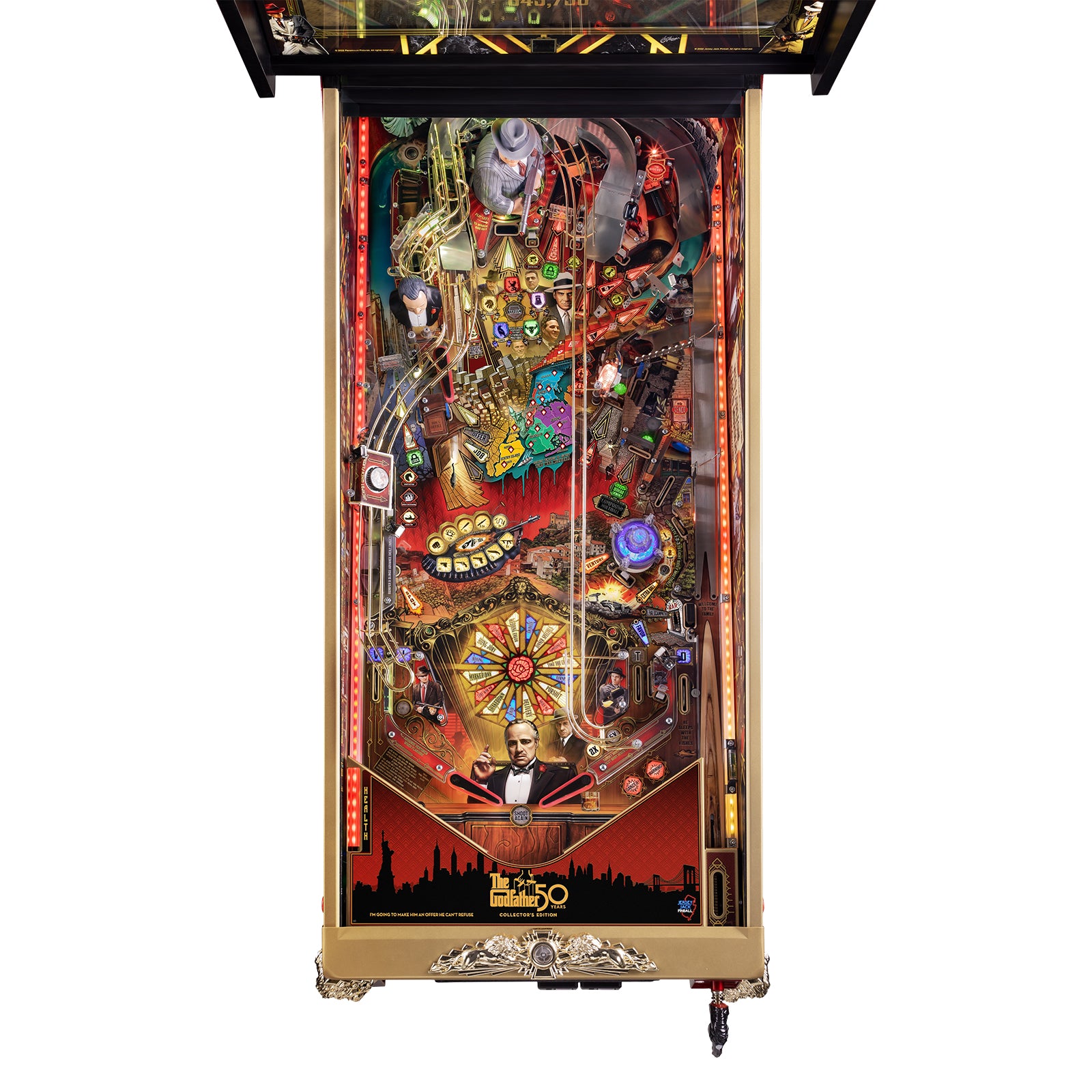 Nitro Pinball Sales Canada The Godfather™ Colector's Edition  Jersey Jack Pinball Machine